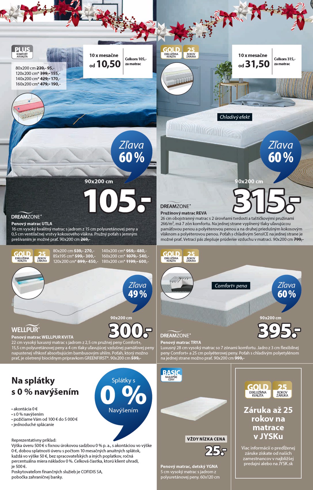 jysk - Leták Jysk platný od 01.12. do 23.12. - page: 8