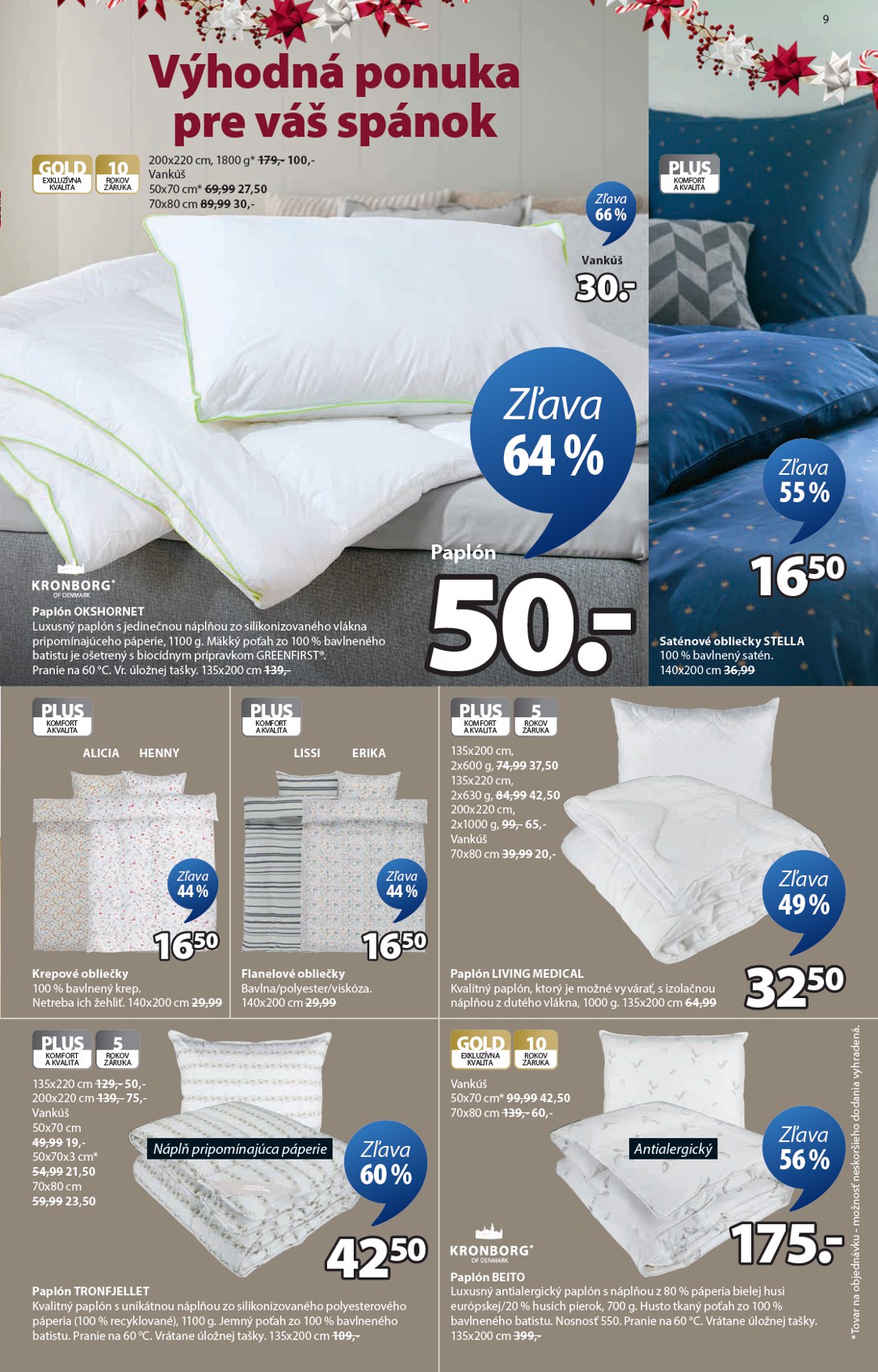 jysk - Leták Jysk platný od 10.12. do 23.12. - page: 9