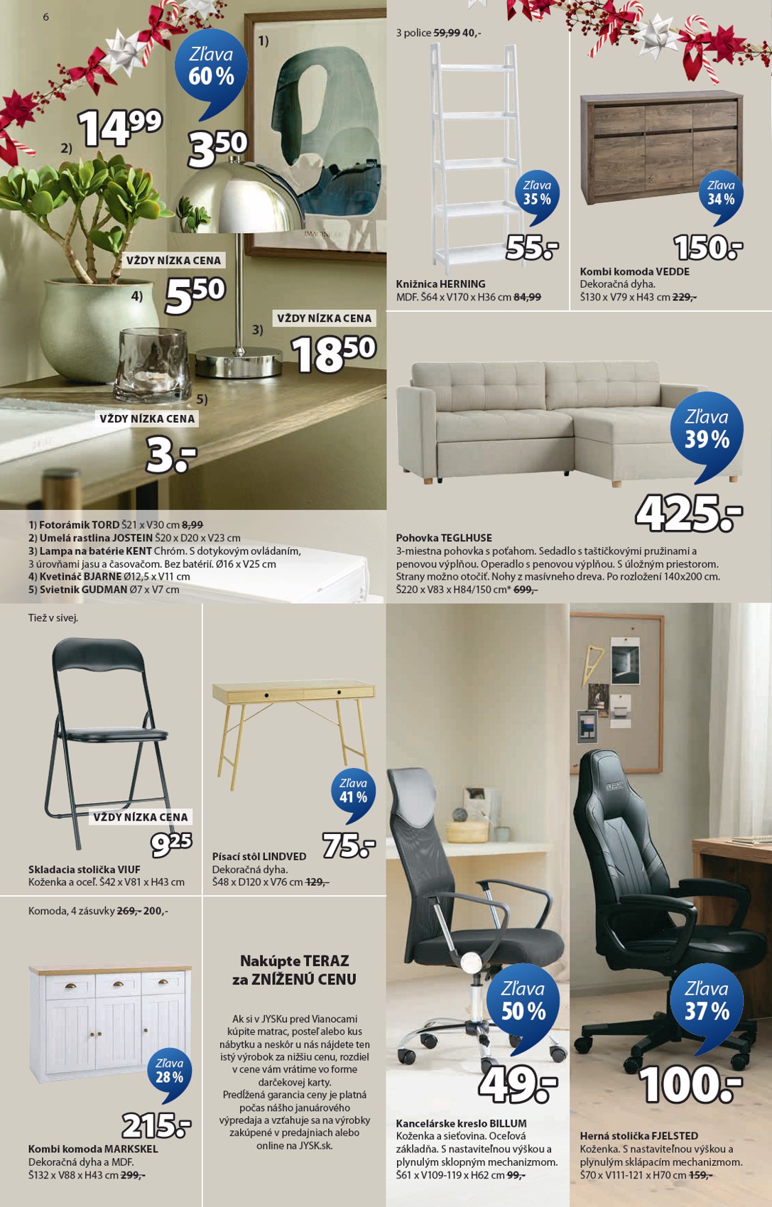 jysk - Leták Jysk platný od 10.12. do 23.12. - page: 6