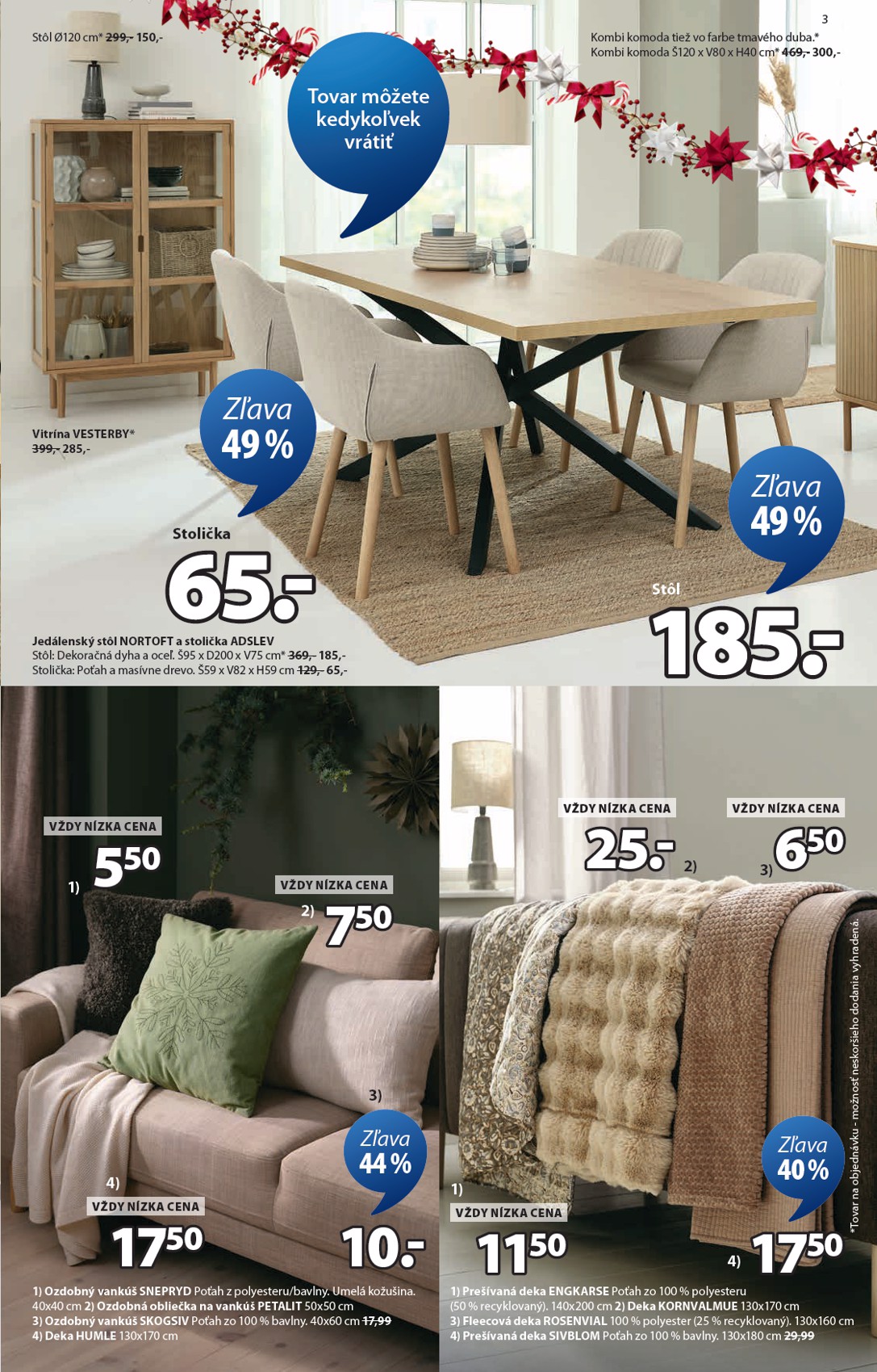 jysk - Leták Jysk platný od 10.12. do 23.12. - page: 3