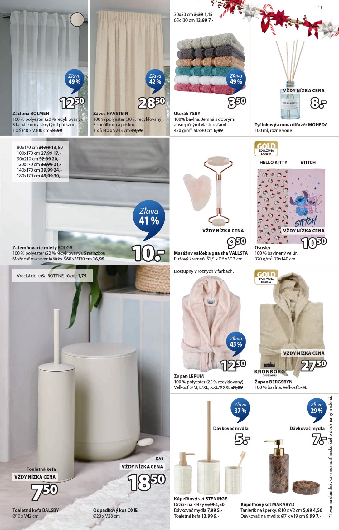jysk - Leták Jysk platný od 10.12. do 23.12. - page: 11