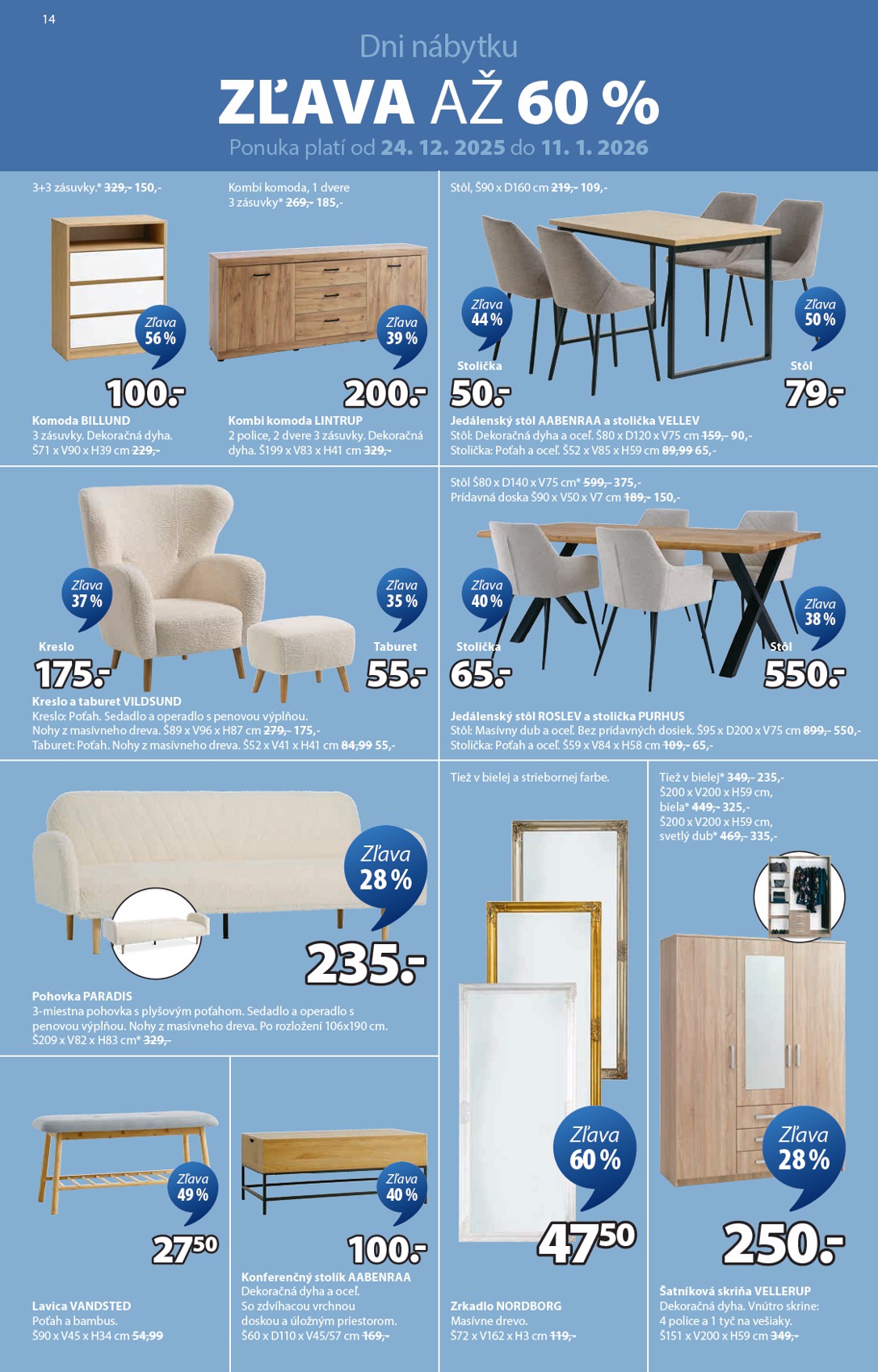 jysk - Leták Jysk platný od 24.12. do 03.02. - page: 14