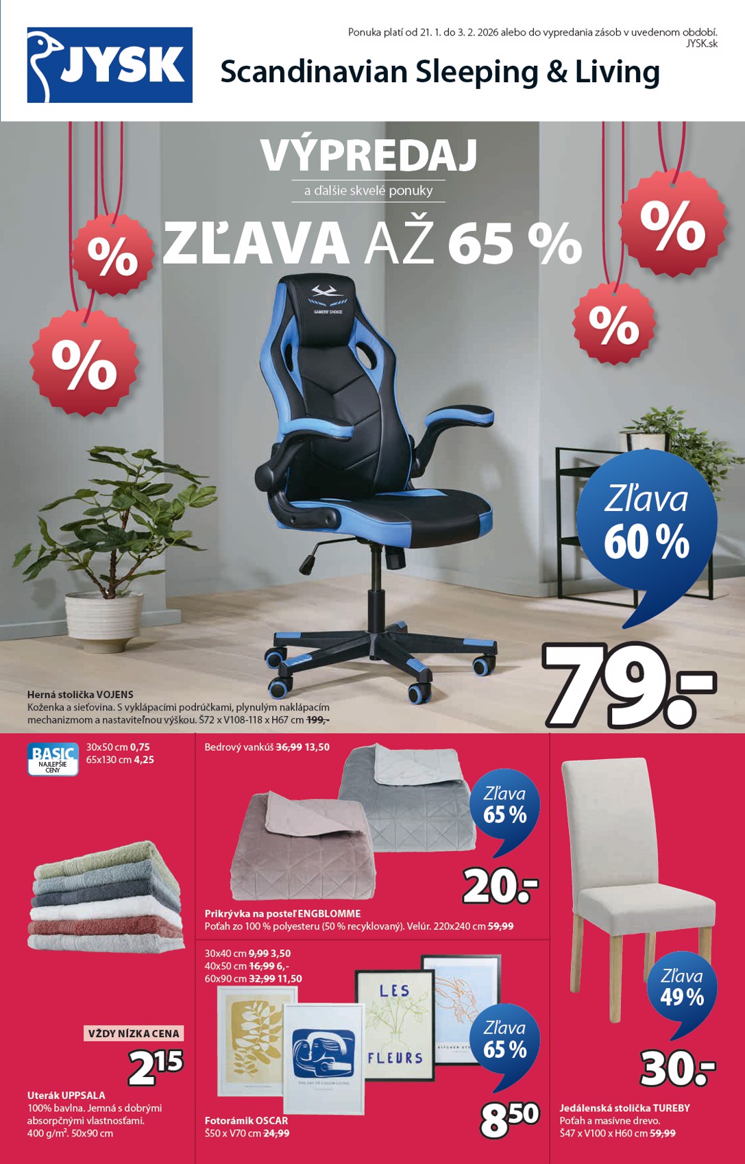 jysk - Leták Jysk platný od 21.01. do 03.02. - page: 1