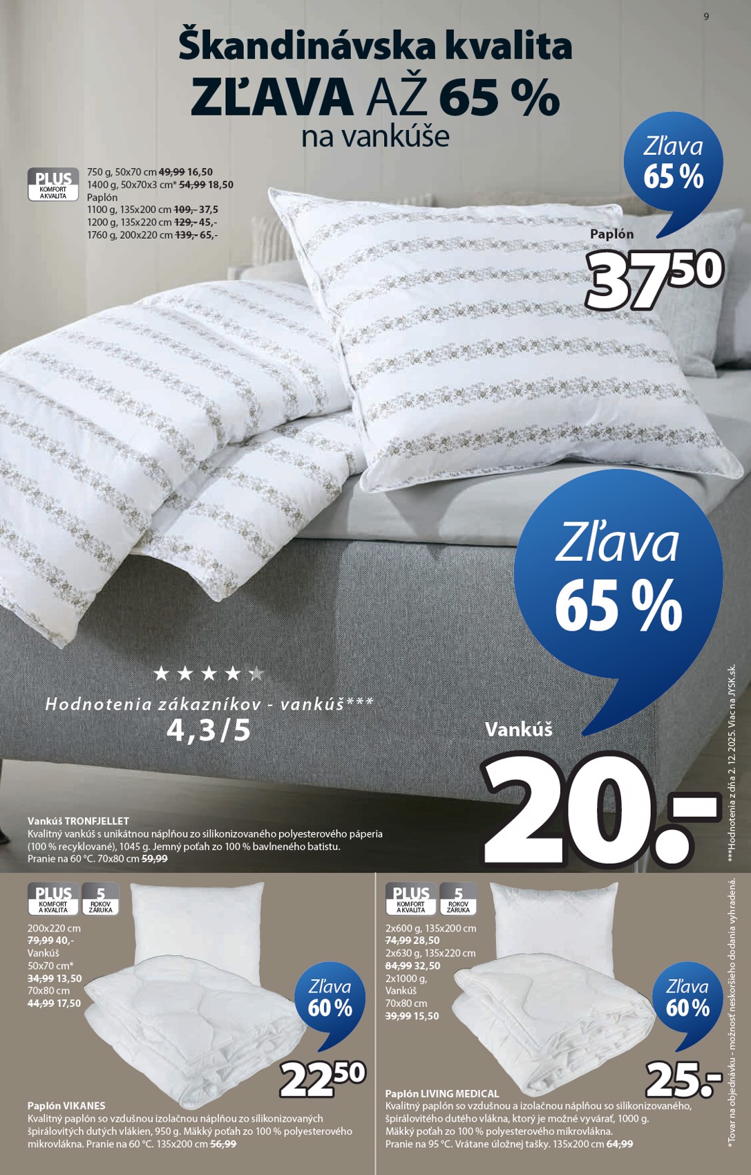 jysk - Leták Jysk platný od 04.02.2026 do 08.03.2026 - page: 9