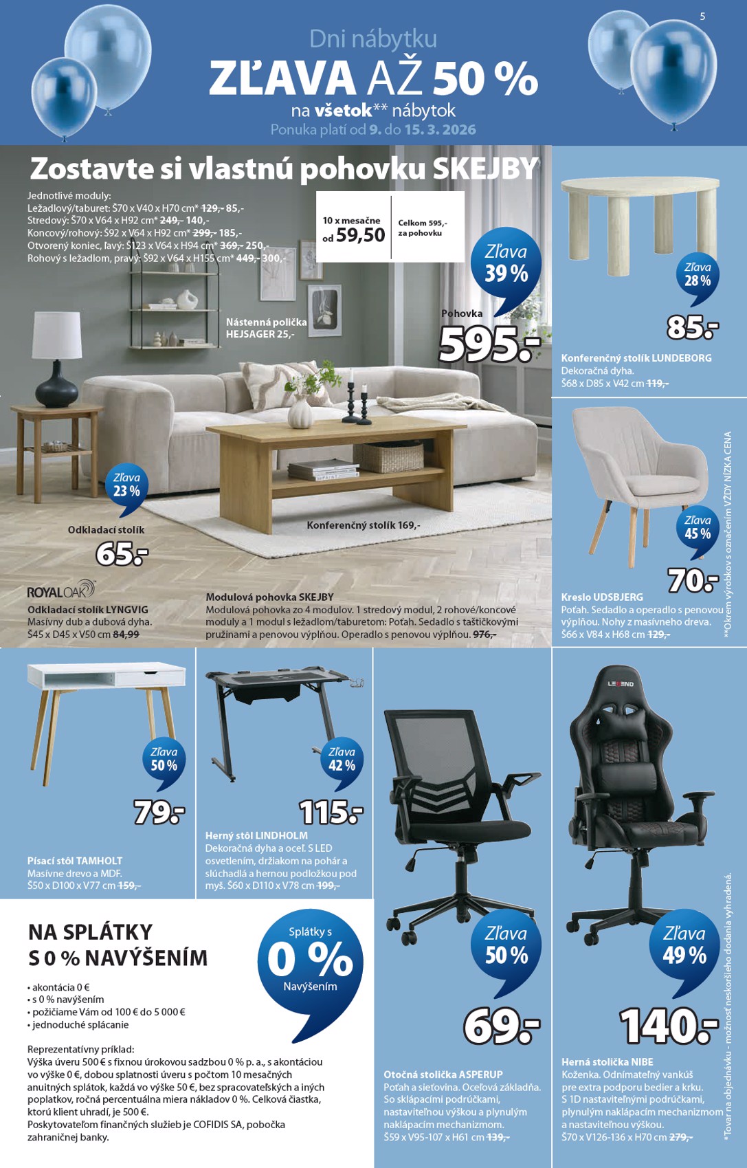 jysk - Leták Jysk platný od 09.03.2026 do 14.04.2026 - page: 5
