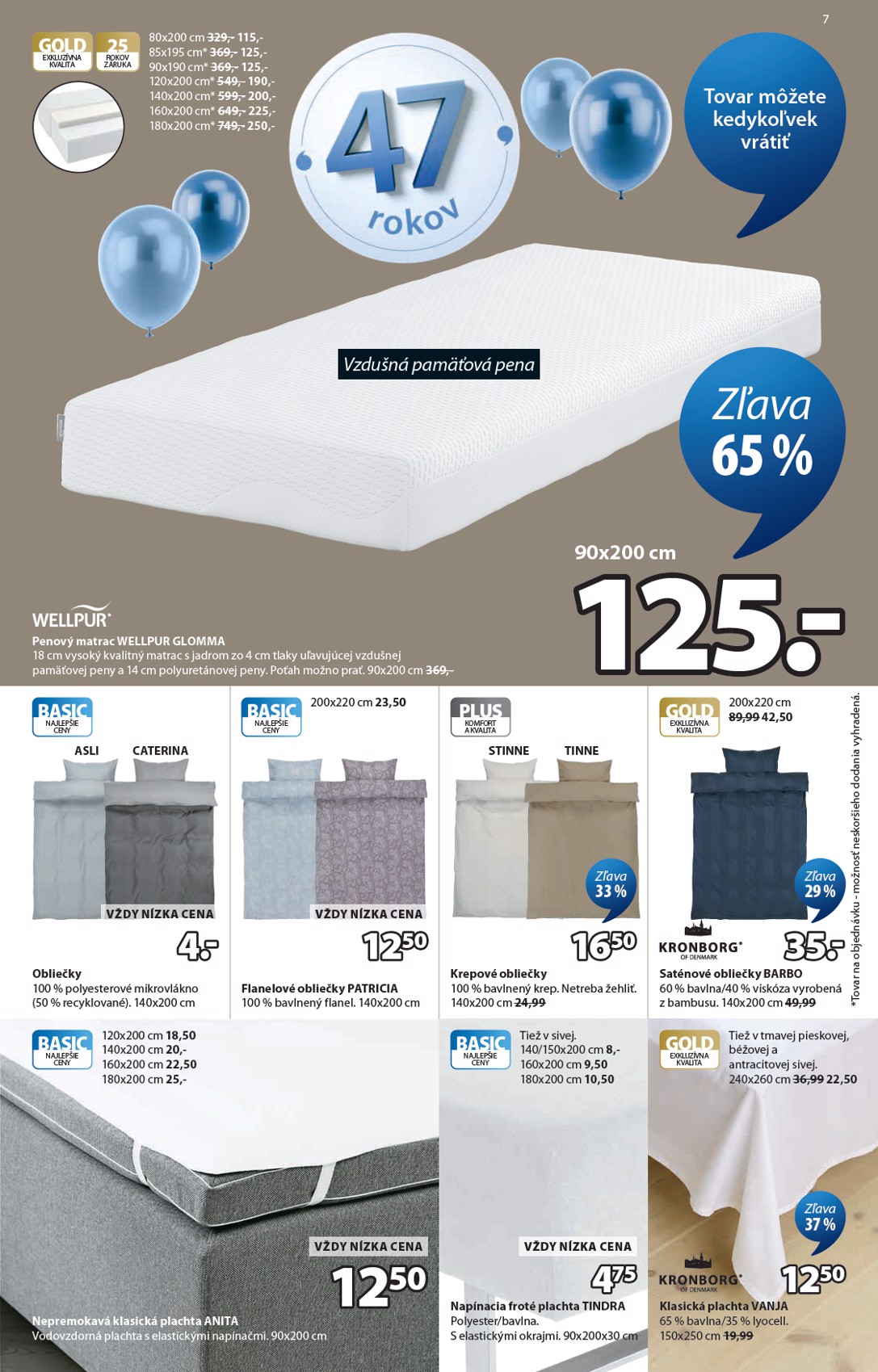 jysk - Leták Jysk platný od 09.03.2026 do 14.04.2026 - page: 7