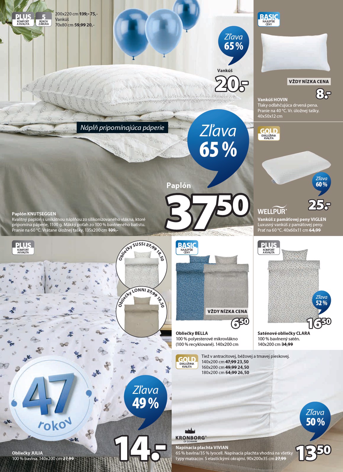 jysk - Leták Jysk platný od 25.03.2026 do 14.04.2026 - page: 8