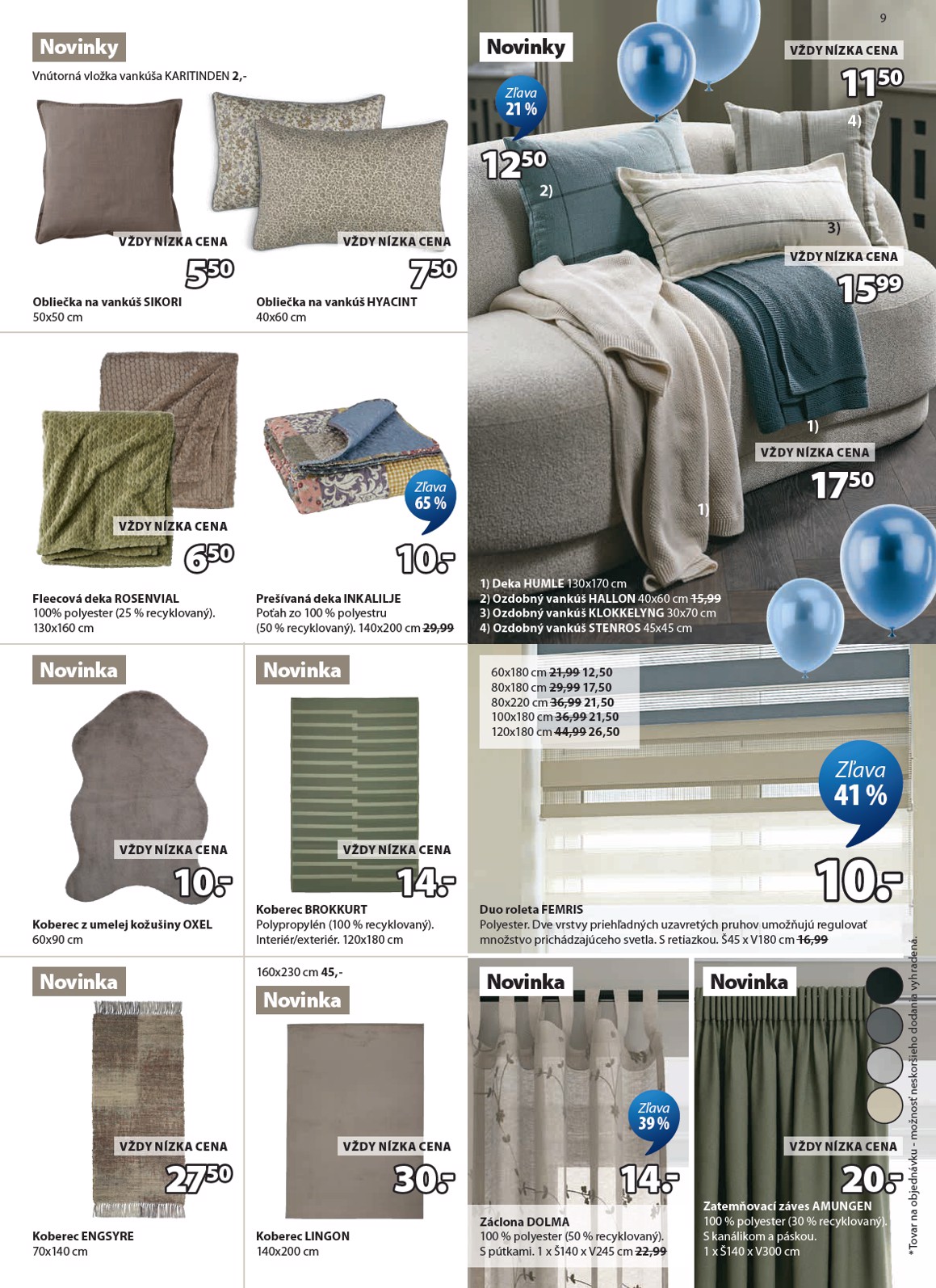 jysk - Leták Jysk platný od 25.03.2026 do 14.04.2026 - page: 9