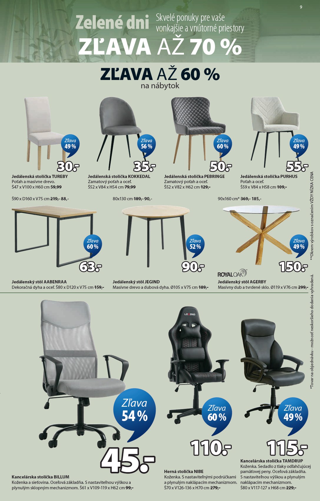 jysk - Aktuálny leták Jysk platný od stredy, 08.04.2026 do utorka, 14.04.2026 - page: 9