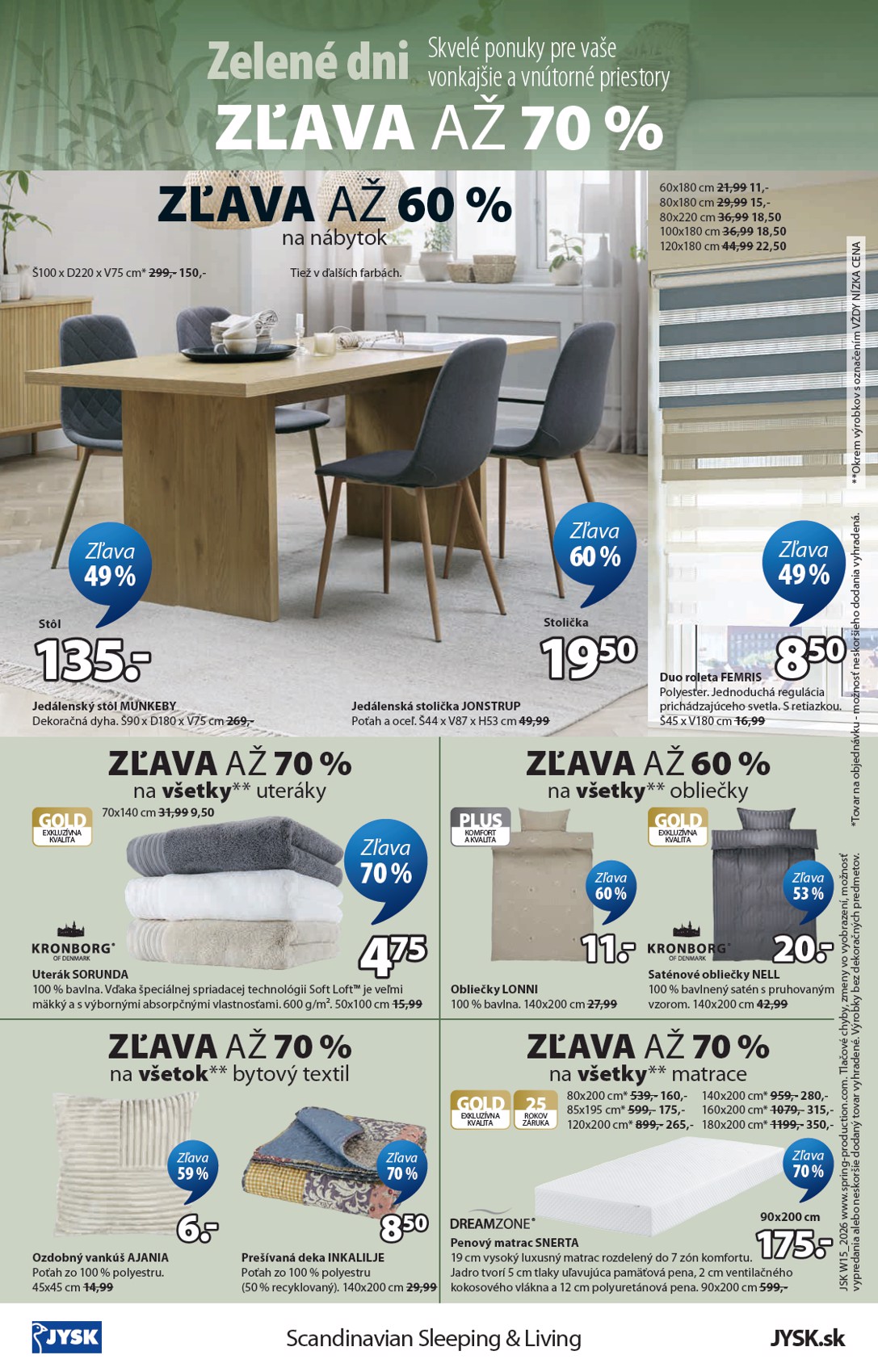 jysk - Aktuálny leták Jysk platný od stredy, 08.04.2026 do utorka, 14.04.2026 - page: 16