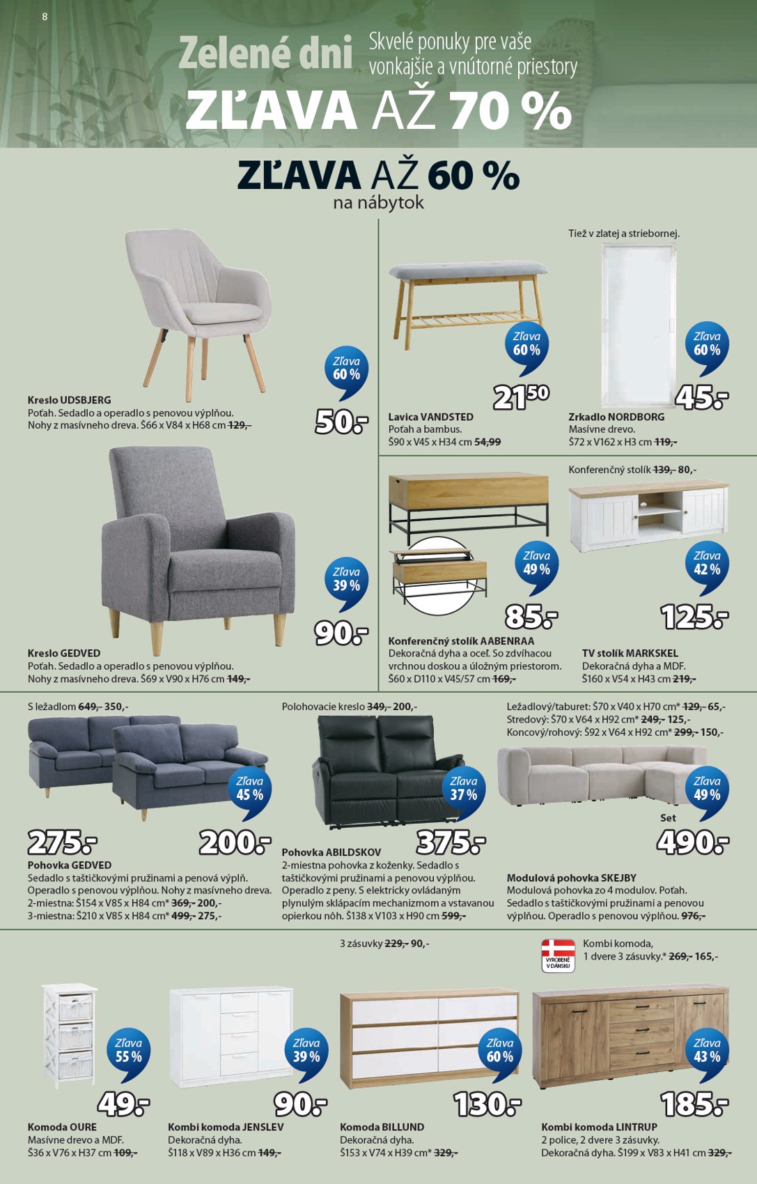 jysk - Aktuálny leták Jysk platný od stredy, 08.04.2026 do utorka, 14.04.2026 - page: 8