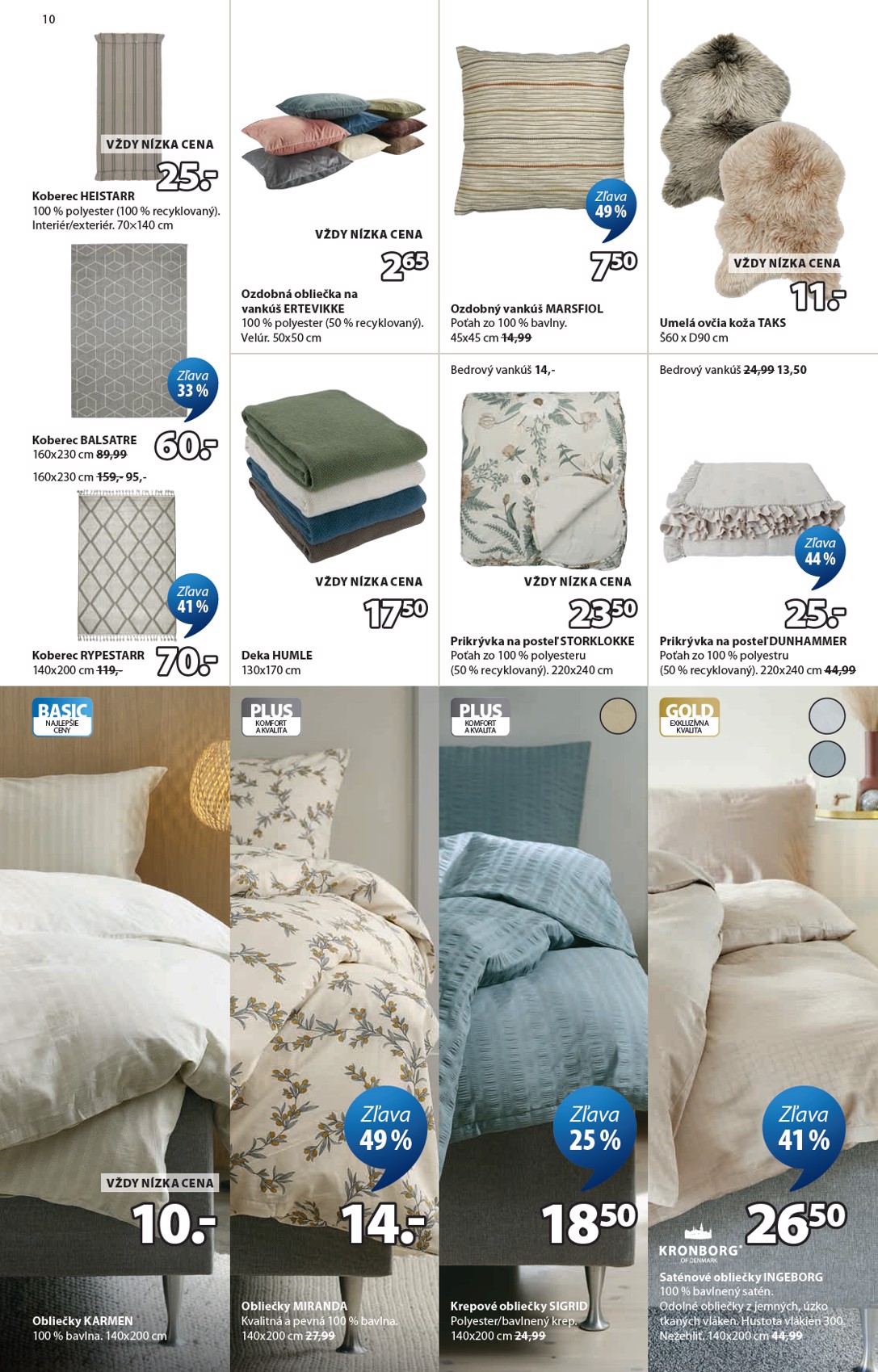 jysk - Aktuálny leták Jysk platný od stredy, 15.04.2026 do piatku, 26.06.2026 - page: 10