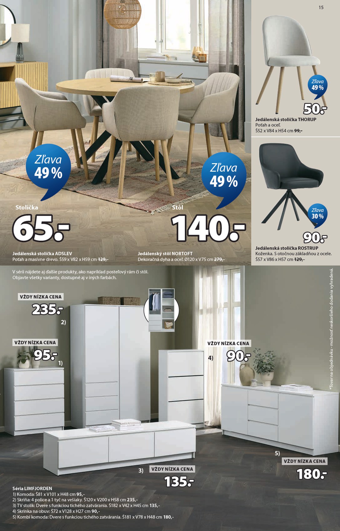 jysk - Aktuálny leták Jysk platný od stredy, 15.04.2026 do piatku, 26.06.2026 - page: 15