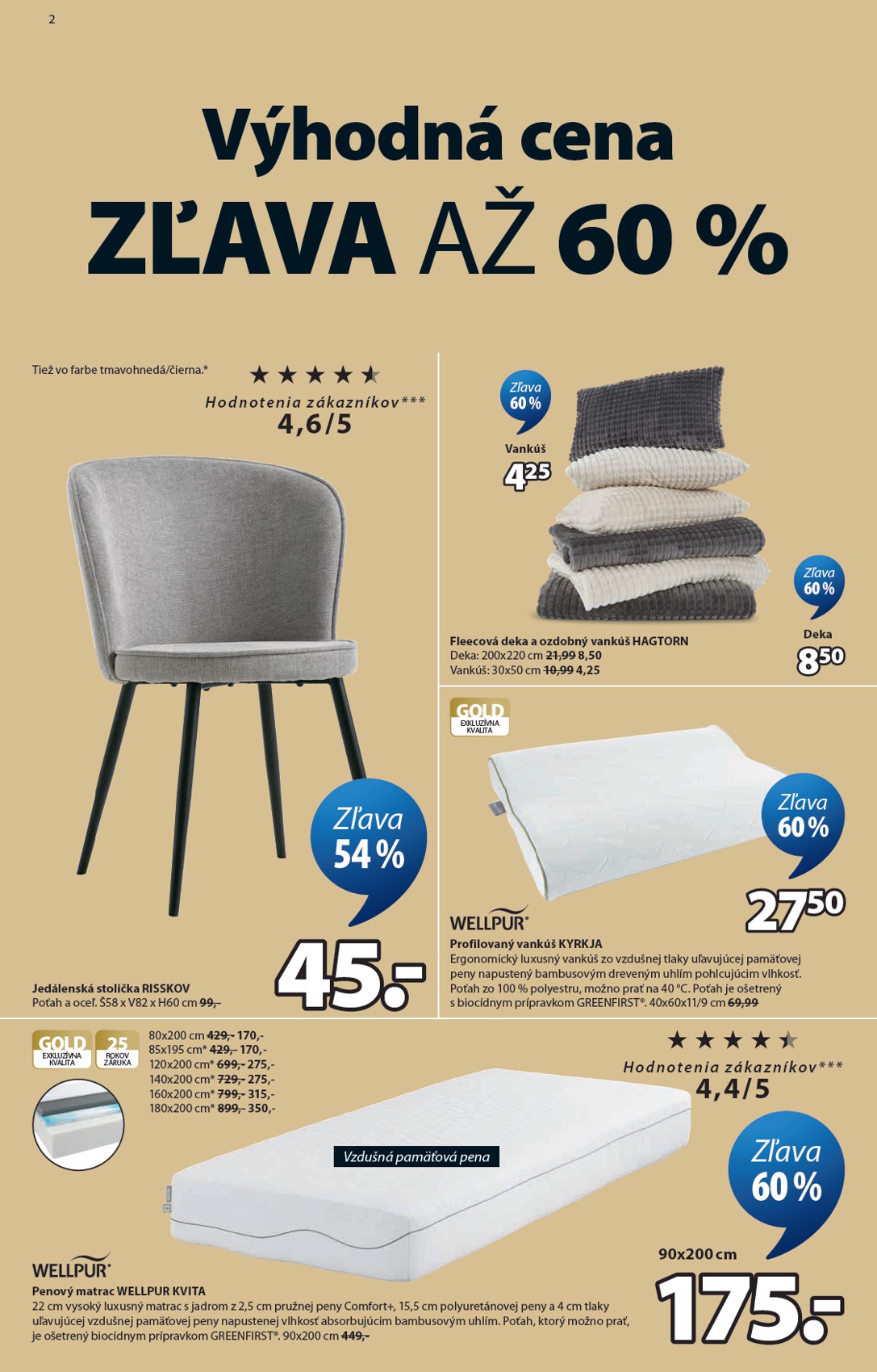 jysk - Aktuálny leták Jysk platný od stredy, 15.04.2026 do piatku, 26.06.2026 - page: 2