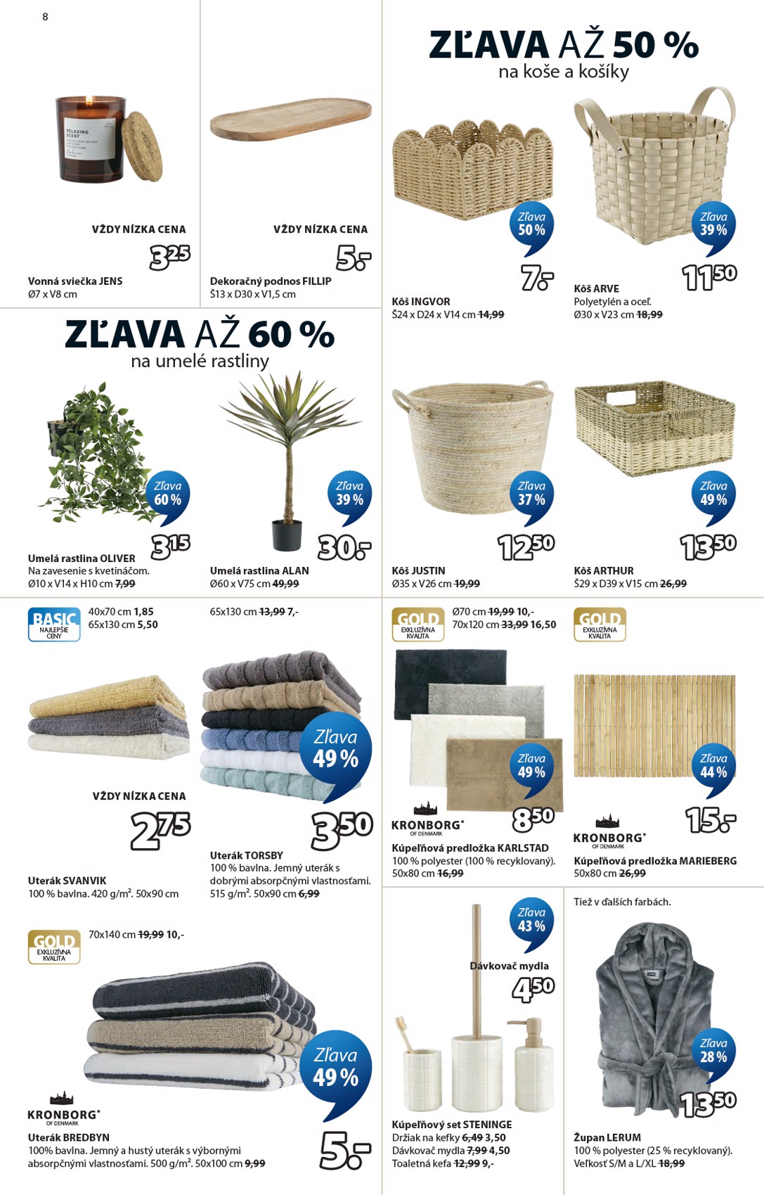 jysk - Aktuálny leták Jysk platný od stredy, 15.04.2026 do piatku, 26.06.2026 - page: 8