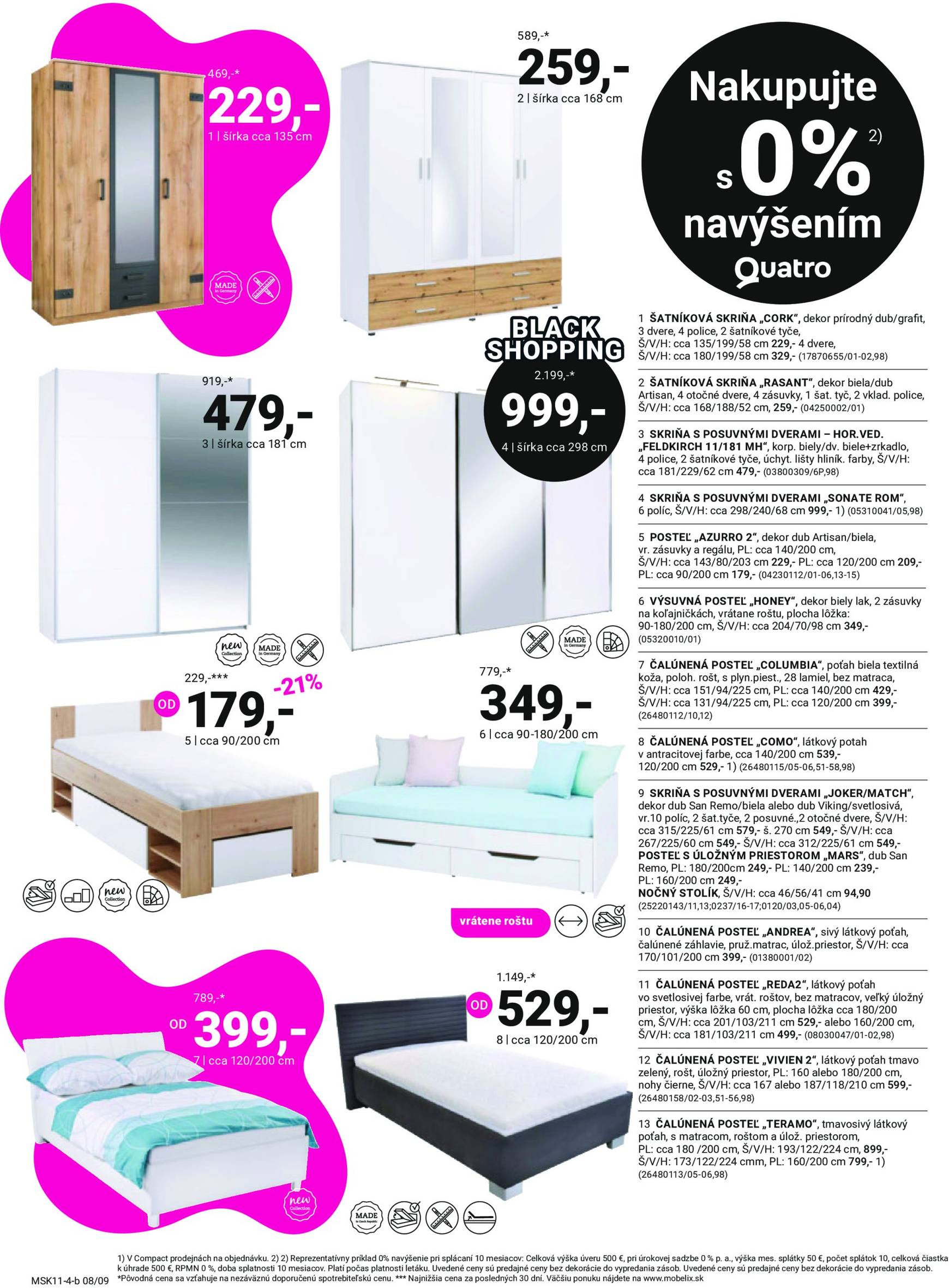 mobelix - Möbelix - Black Friday leták platný od 11.11. - 21.11. - page: 8