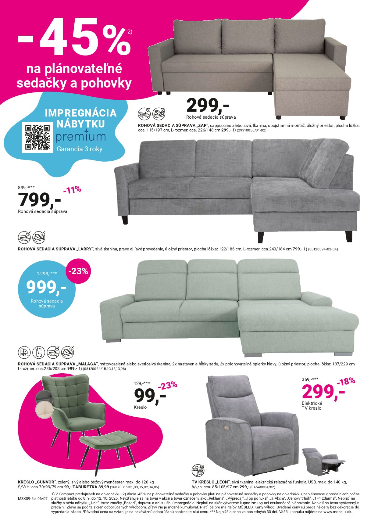 mobelix - Leták Möbelix platný od 08.09. do 12.10. - page: 6