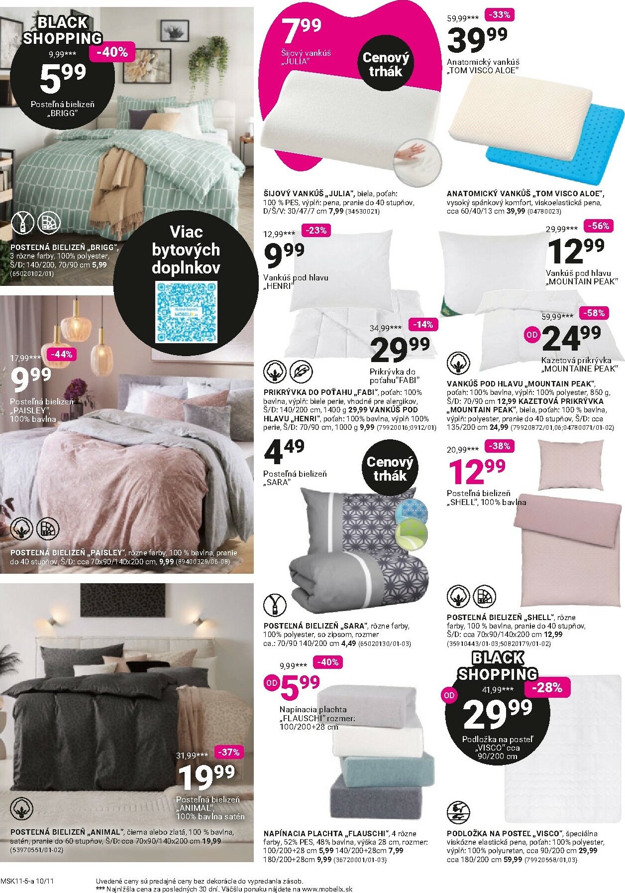 mobelix - Leták Möbelix - Black Friday platný od 10.11. do 23.11. - page: 10