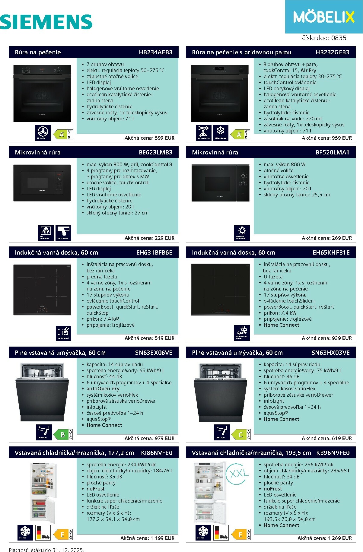mobelix - Leták Möbelix - Siemens platný od 01.12. do 31.12. - page: 1
