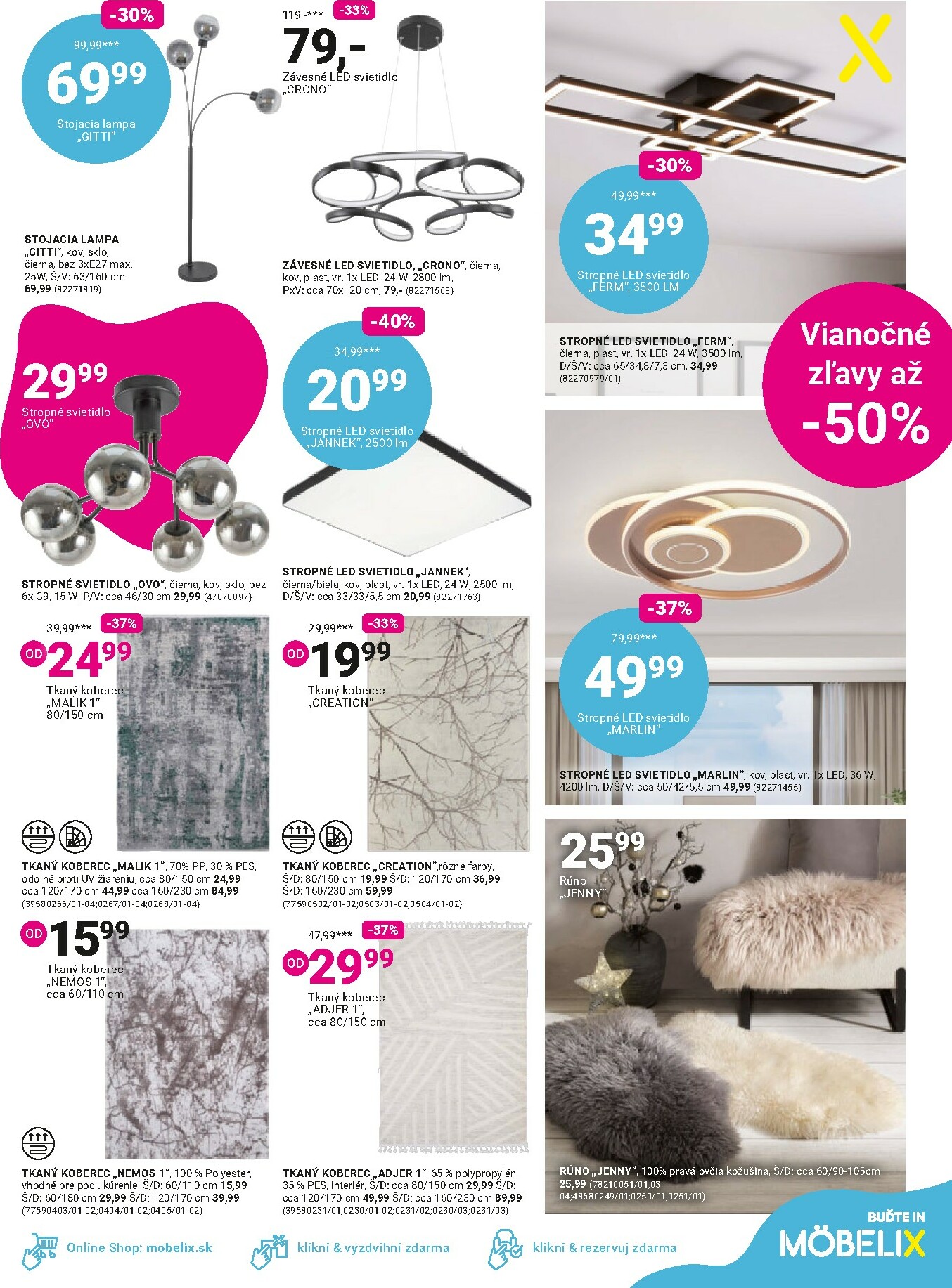 mobelix - Leták Möbelix - Vianočné zľavy platný od 08.12. do 28.12. - page: 3