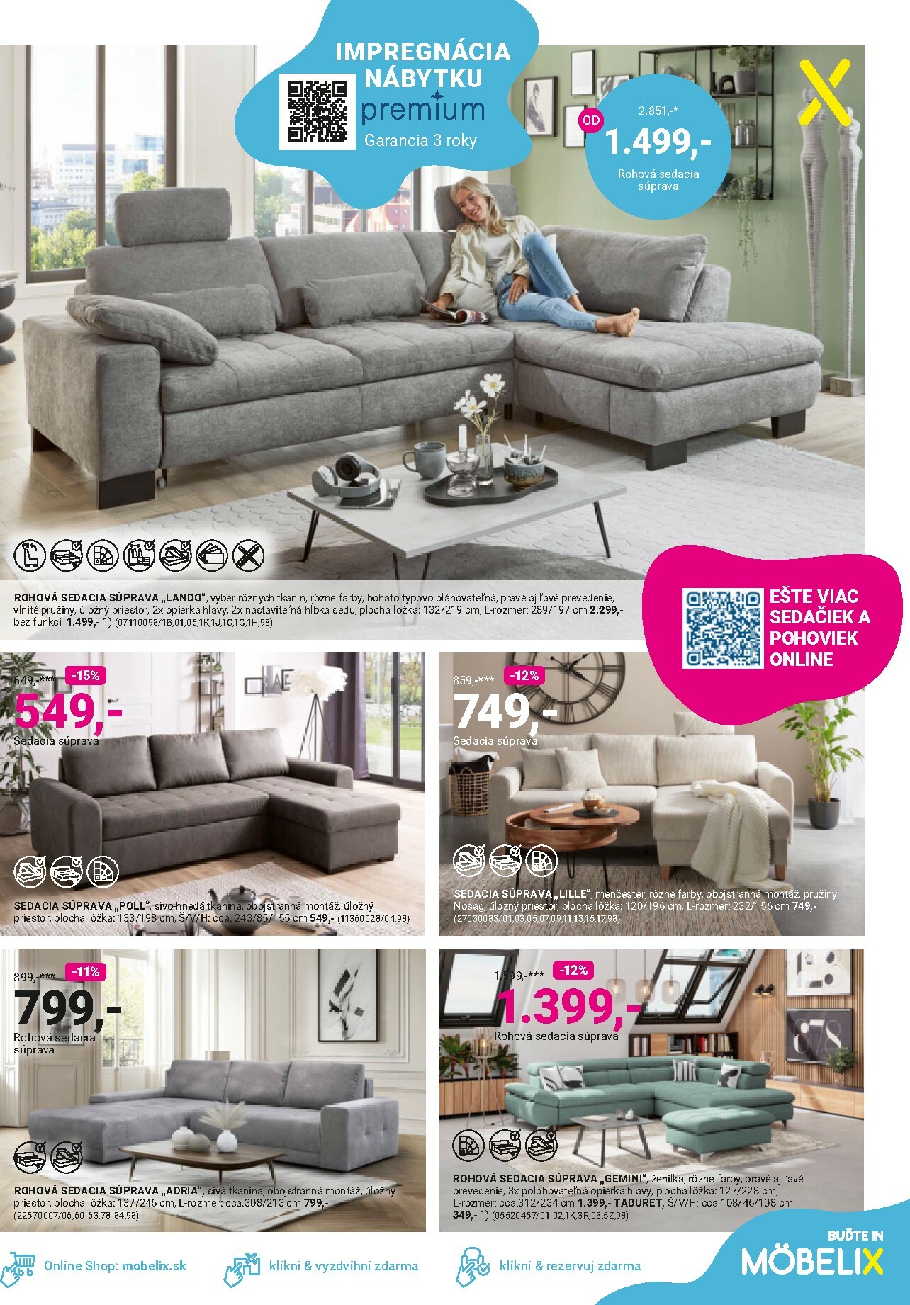 mobelix - Leták Möbelix - Vianočné zľavy platný od 08.12. do 28.12. - page: 7