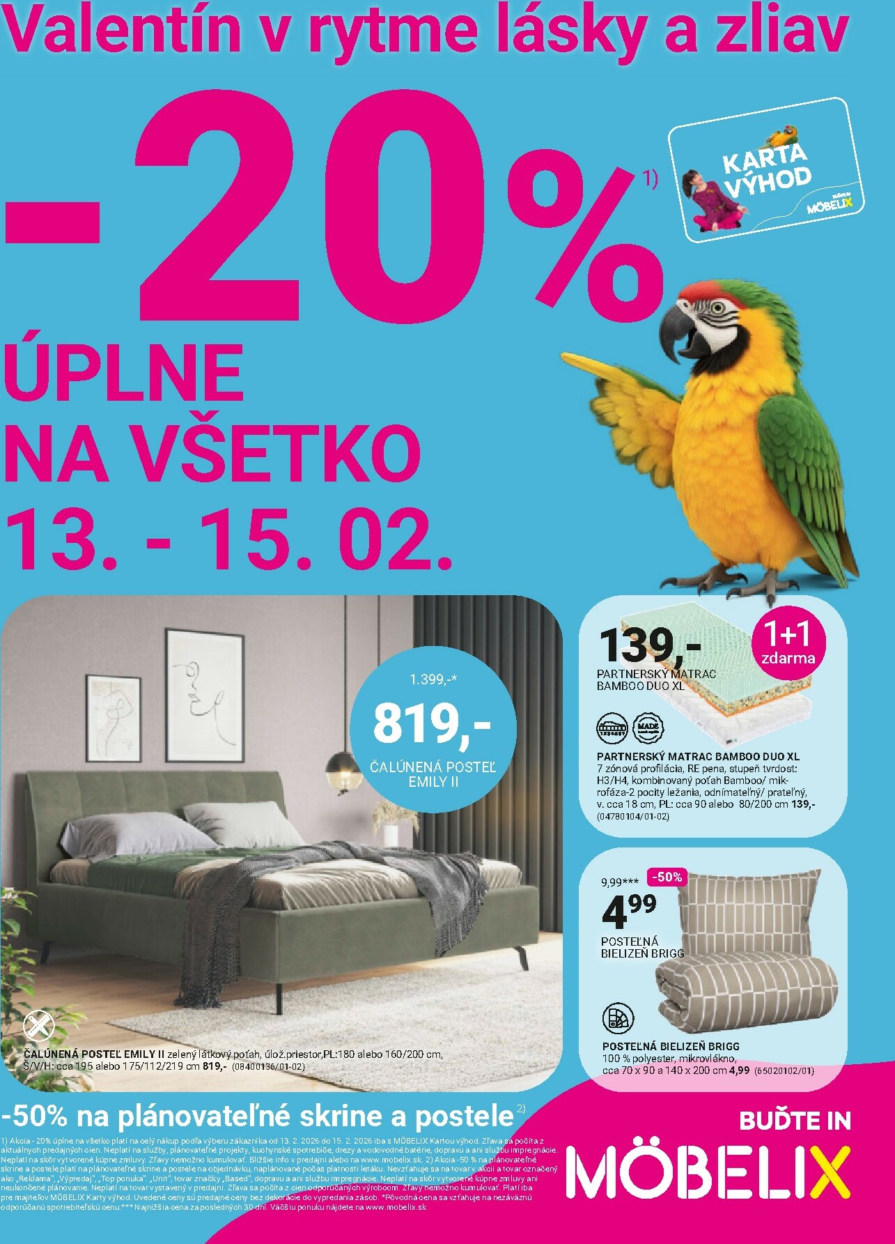 mobelix - Leták Möbelix platný od 13.02.2026 do 15.02.2026 - page: 1