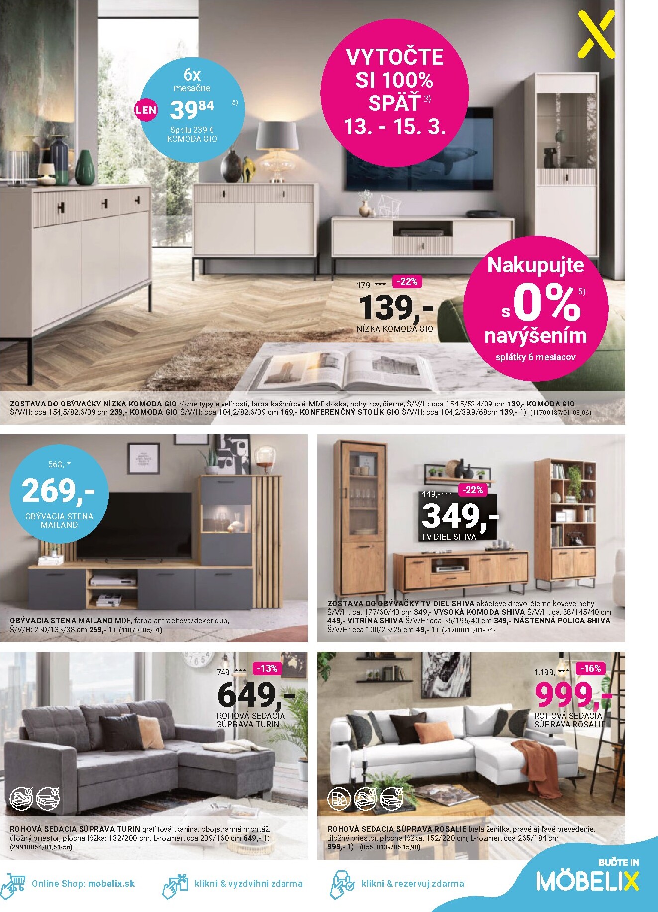 mobelix - Leták Möbelix platný od 09.03.2026 do 05.04.2026 - page: 7