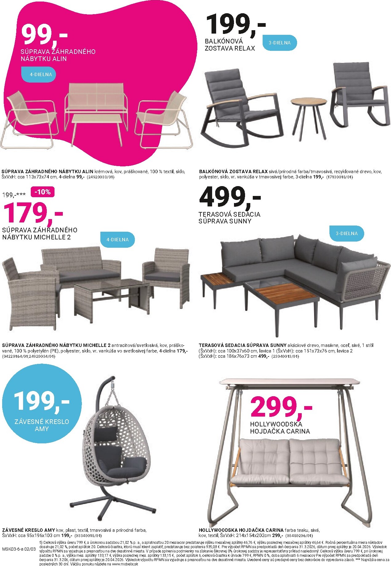 mobelix - Leták Möbelix - Zahrady platný od 09.03.2026 do 05.04.2026 - page: 2