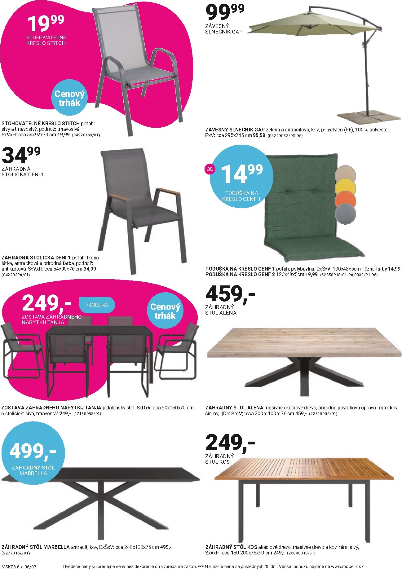 mobelix - Leták Möbelix - Zahrady platný od 09.03.2026 do 05.04.2026 - page: 6