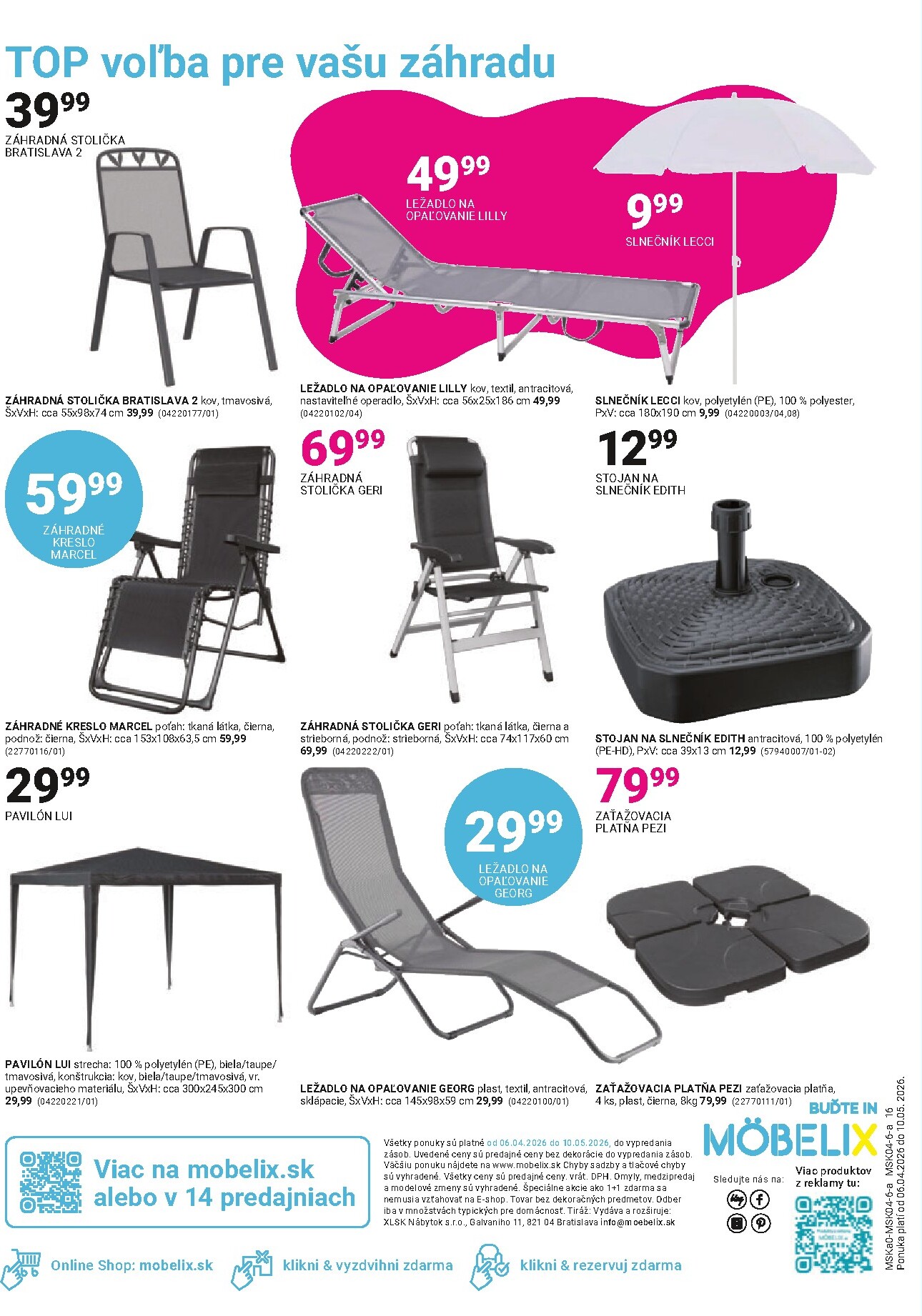 mobelix - Leták Möbelix platný od 06.04.2026 do 10.05.2026 - page: 16