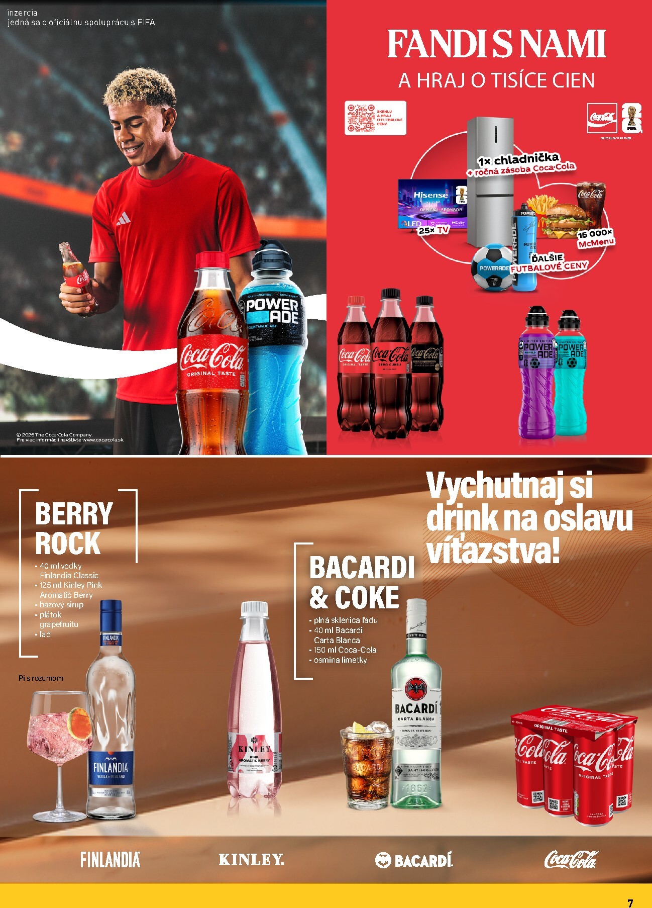 billa - Aktuálny Billa - Katalóg Futbal leták od stredy, 10.06.2026 do utorka, 21.07.2026 - page: 7