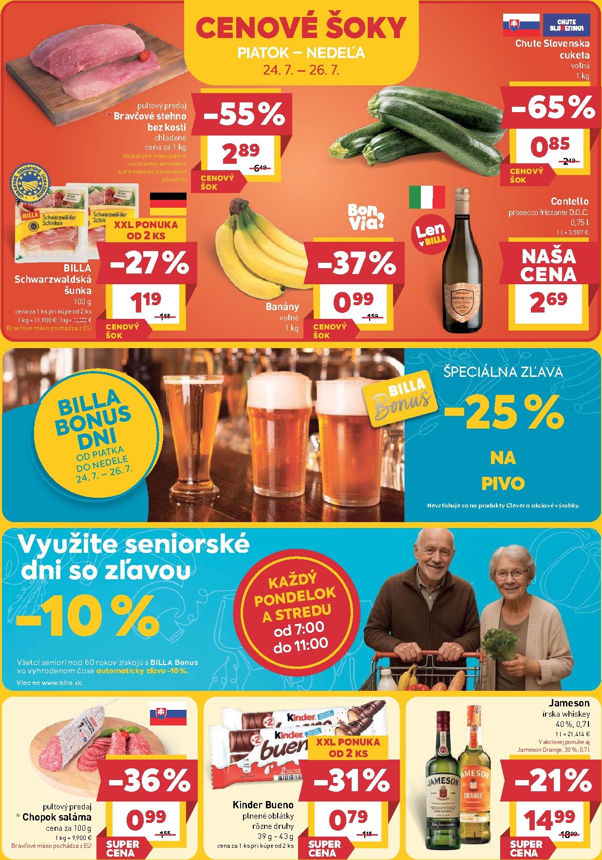 billa - Aktuálny Billa - Aktuálny leták leták od stredy, 22.07.2026 do utorka, 28.07.2026 - page: 2