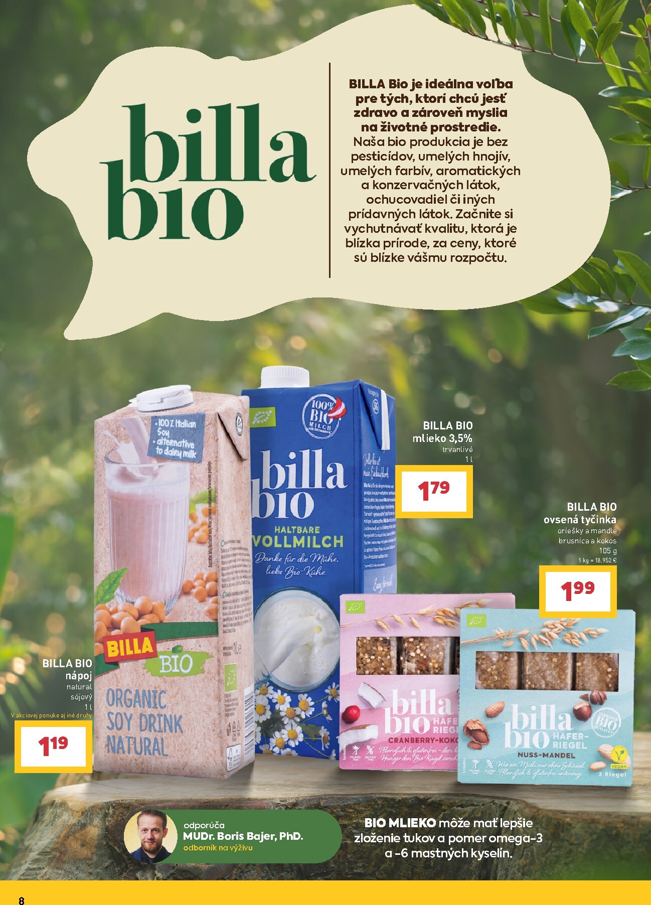 billa - Aktuálny Billa - Brand leták od stredy, 22.07.2026 do utorka, 18.08.2026 - page: 8