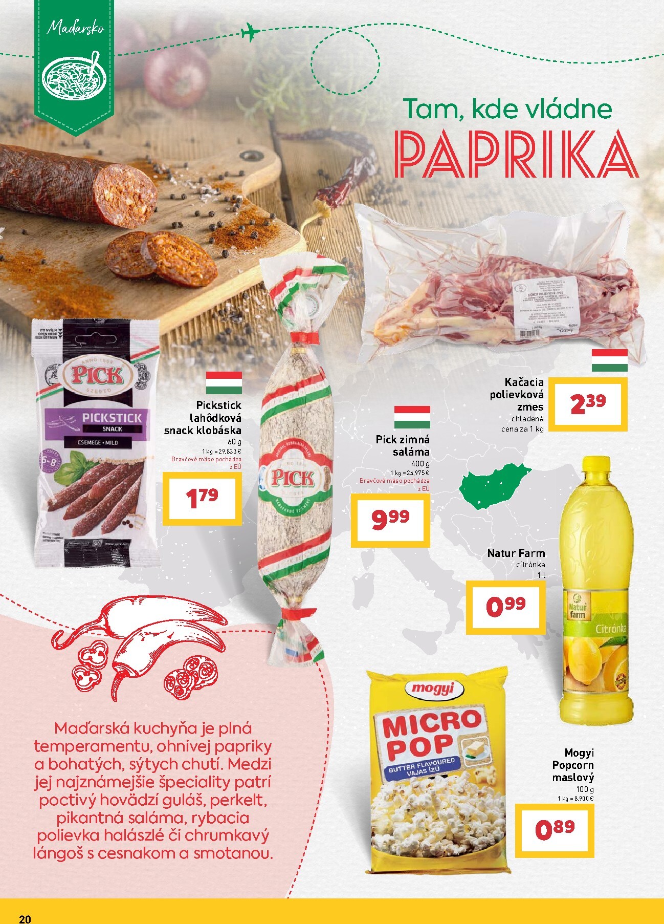 billa - Aktuálny Billa - Svet chutí leták od stredy, 29.07.2026 do utorka, 18.08.2026 - page: 20