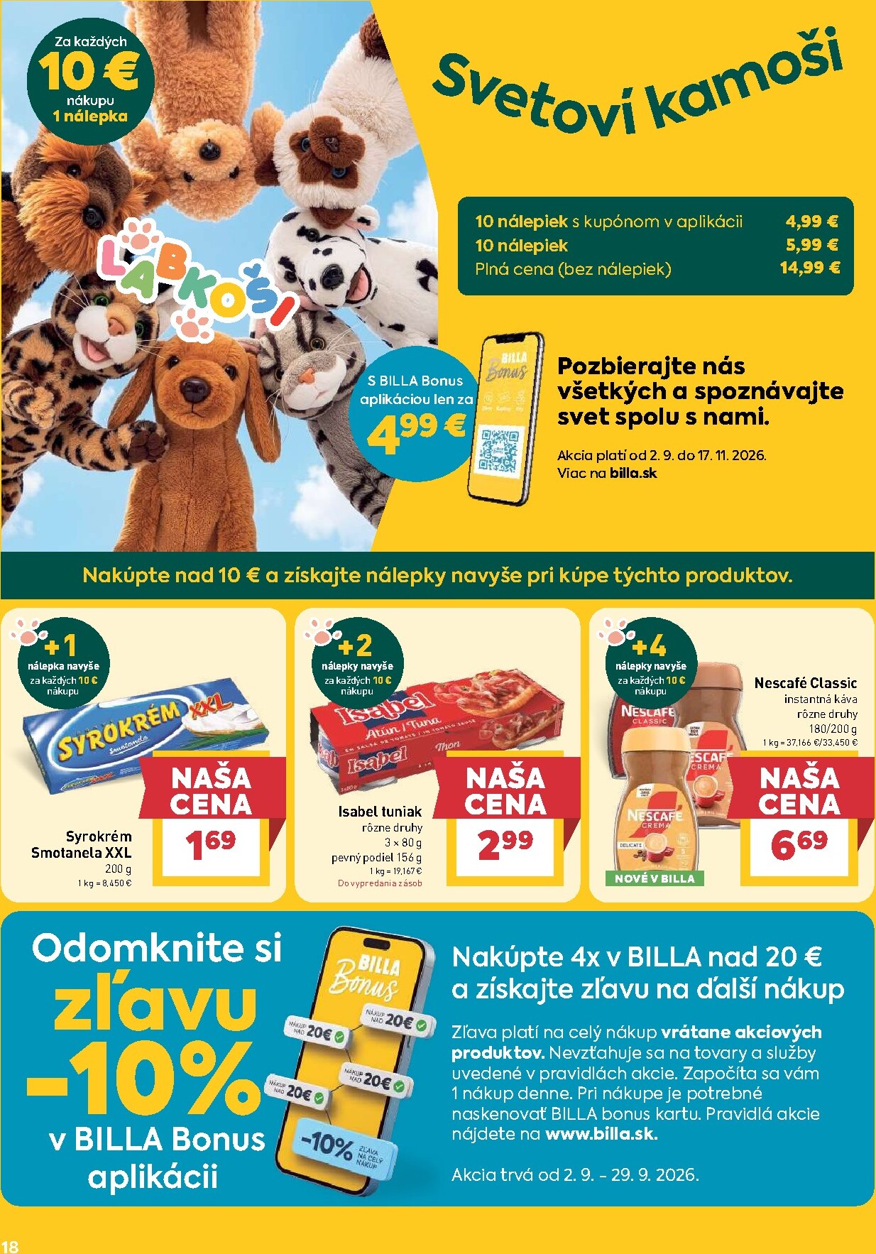 billa - Nový Billa leták od stredy, 02.09.2026 do utorka, 08.09.2026 - page: 18