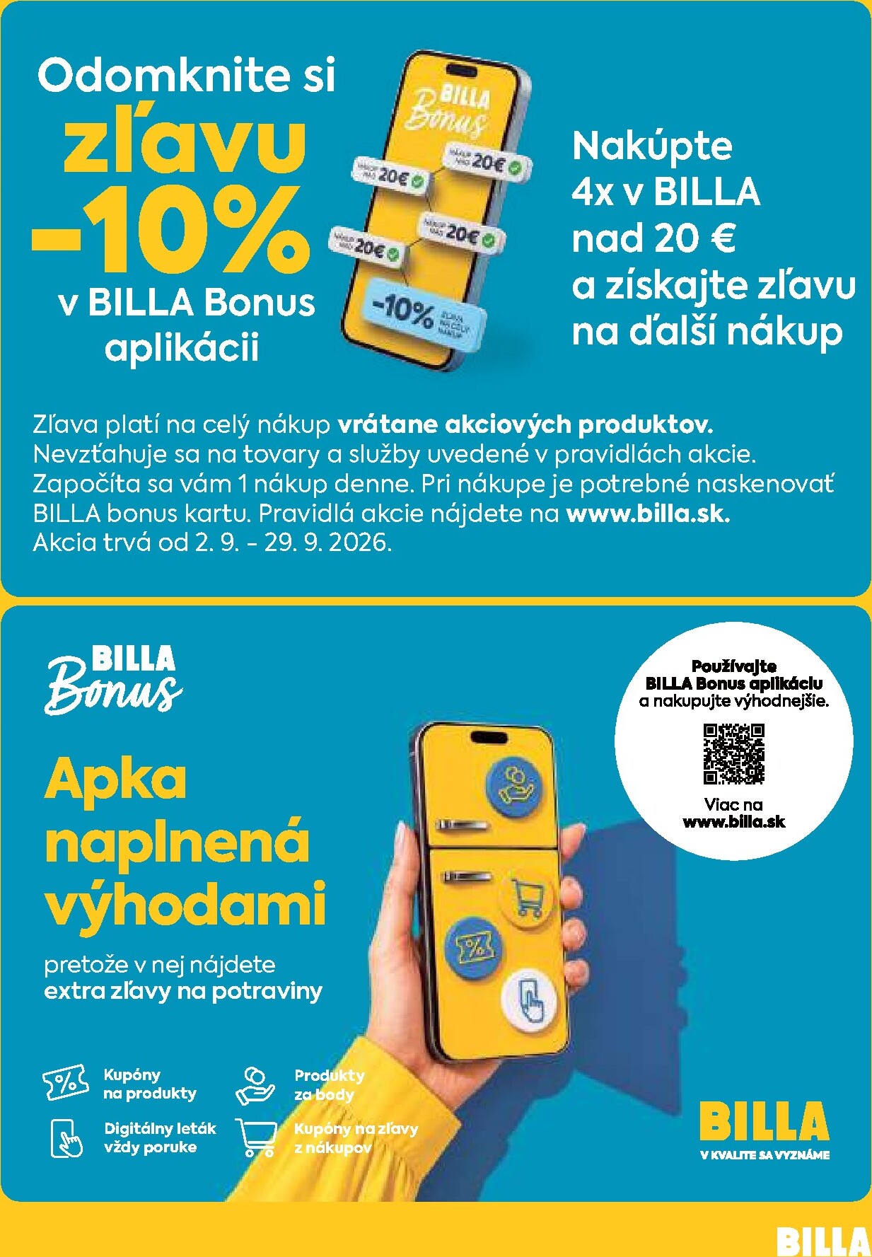 billa - Nový Billa leták od stredy, 09.09.2026 do utorka, 15.09.2026 - page: 3