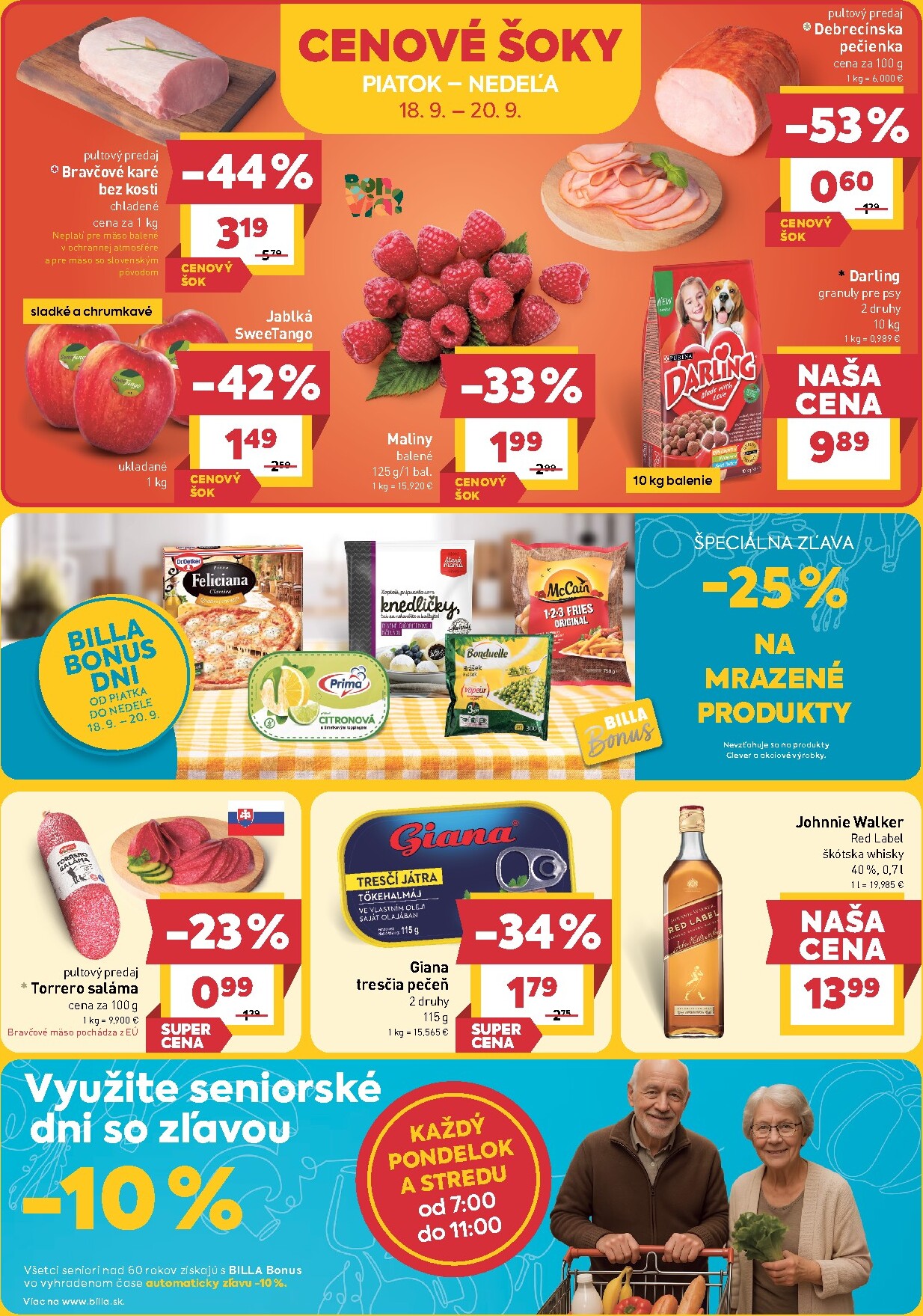 billa - Aktuálny Billa leták od stredy, 16.09.2026 do utorka, 22.09.2026 - page: 2