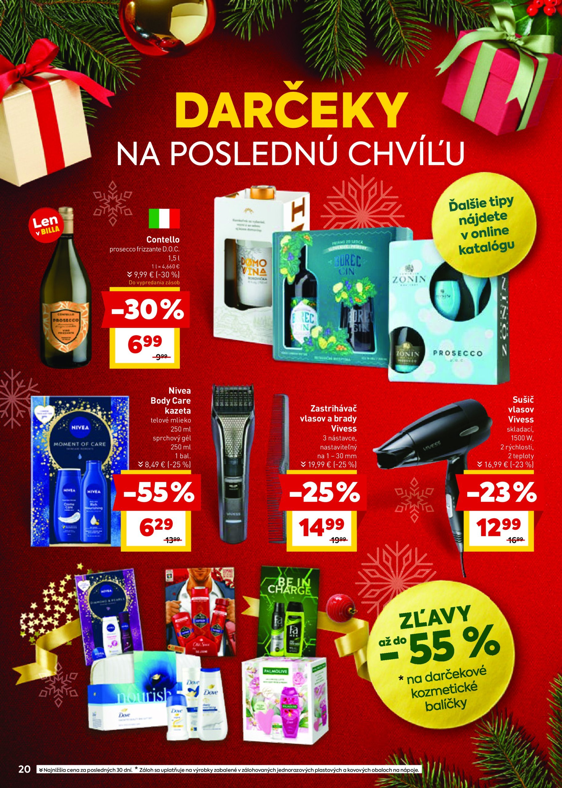 billa - Billa leták platný od 18.12. - 27.12. - page: 20