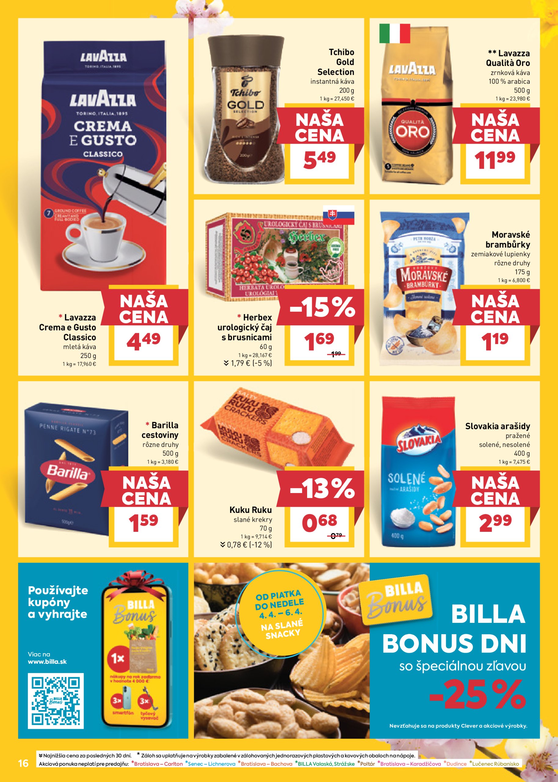 billa - Billa leták platný od 02.04. - 08.04. - page: 16