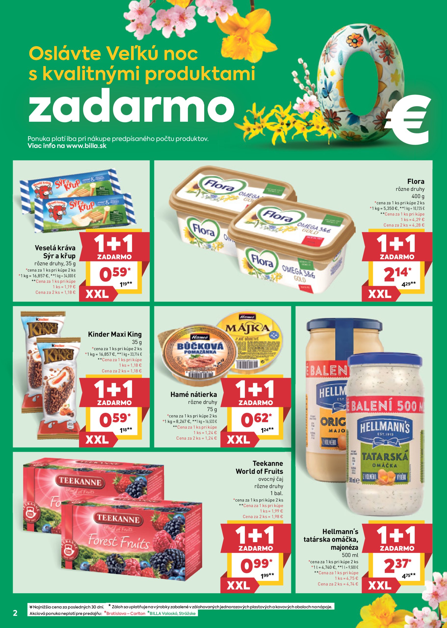 billa - Billa leták platný od 02.04. - 08.04. - page: 2