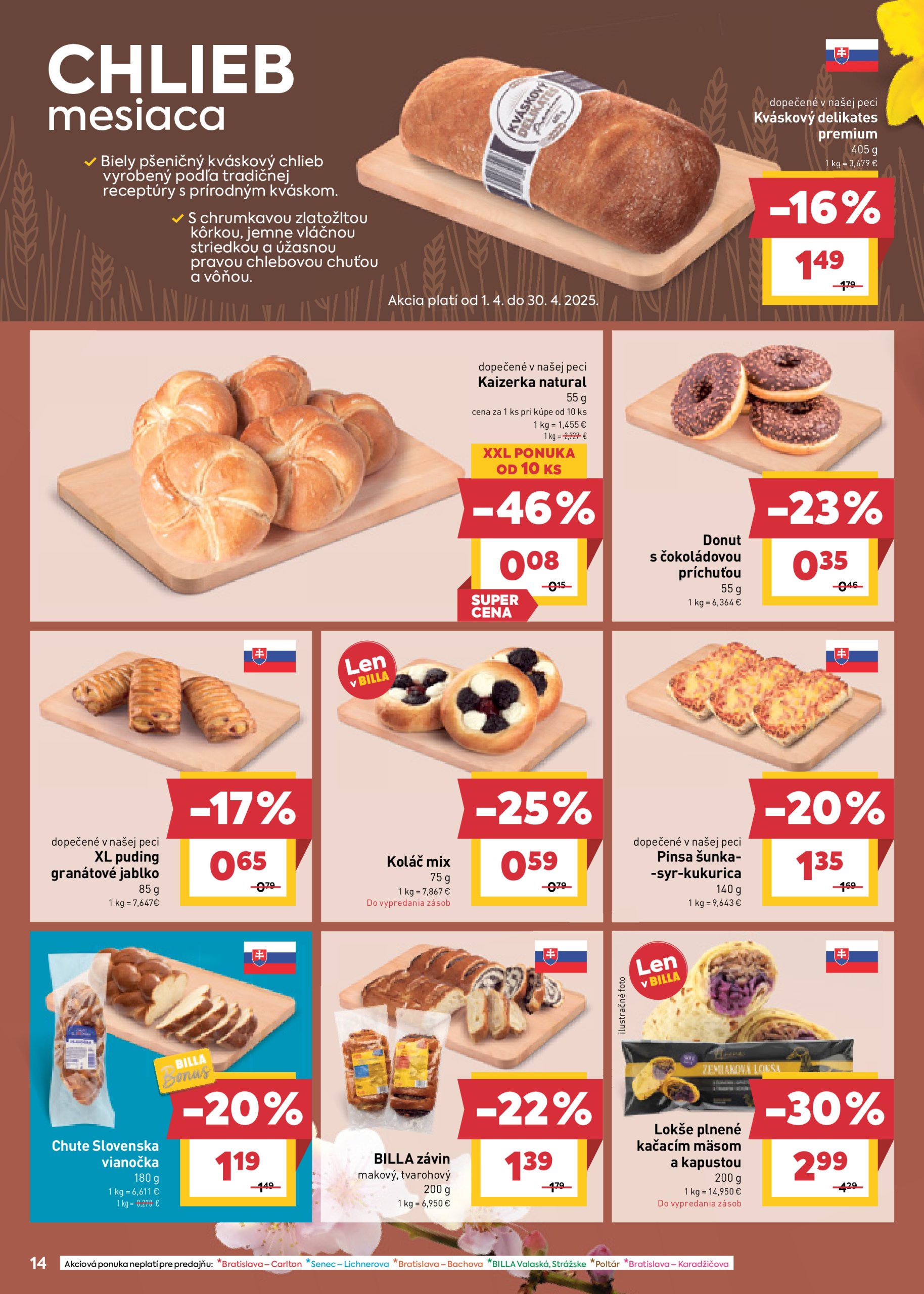 billa - Billa leták platný od 02.04. - 08.04. - page: 14