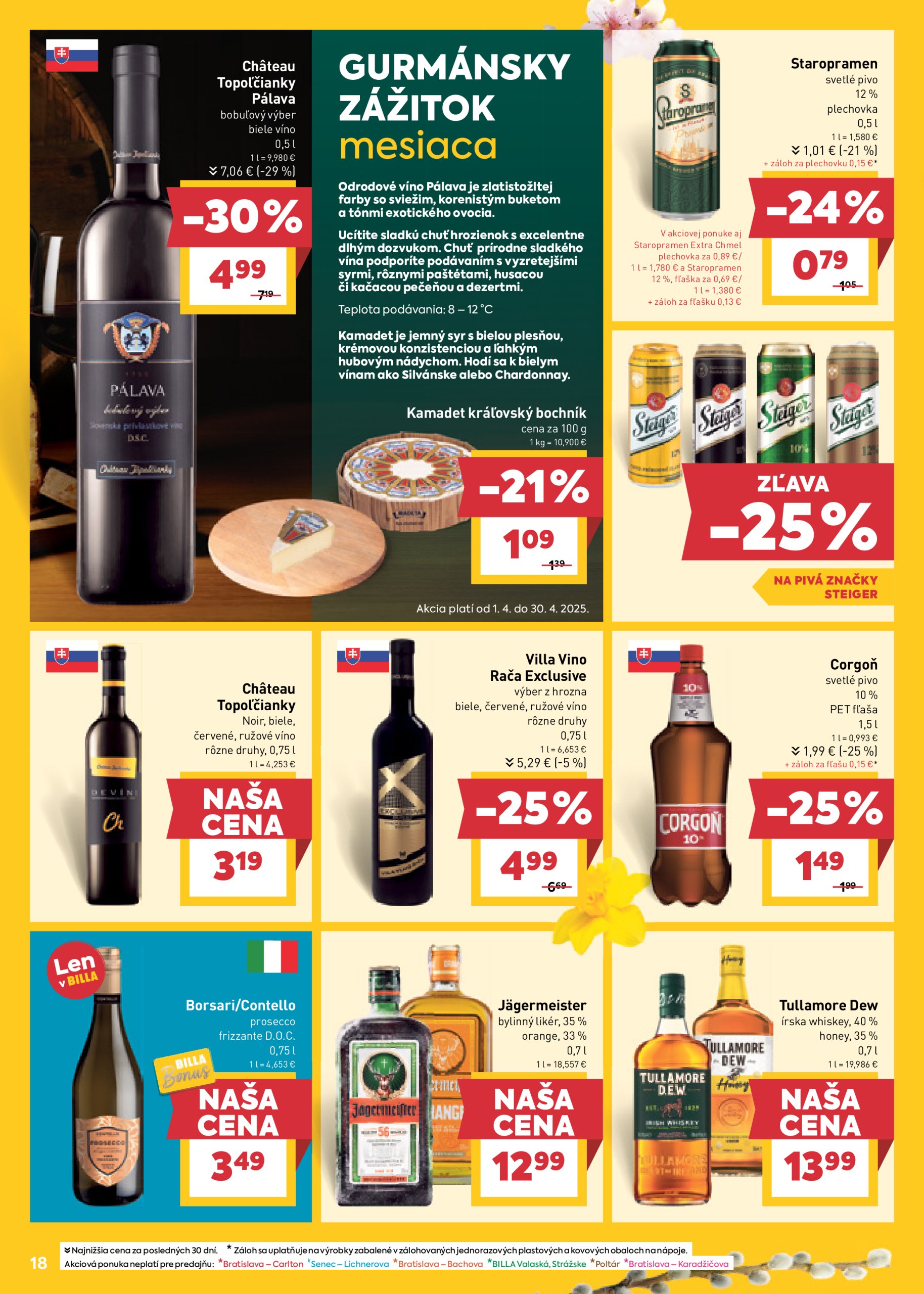 billa - Billa leták platný od 02.04. - 08.04. - page: 18