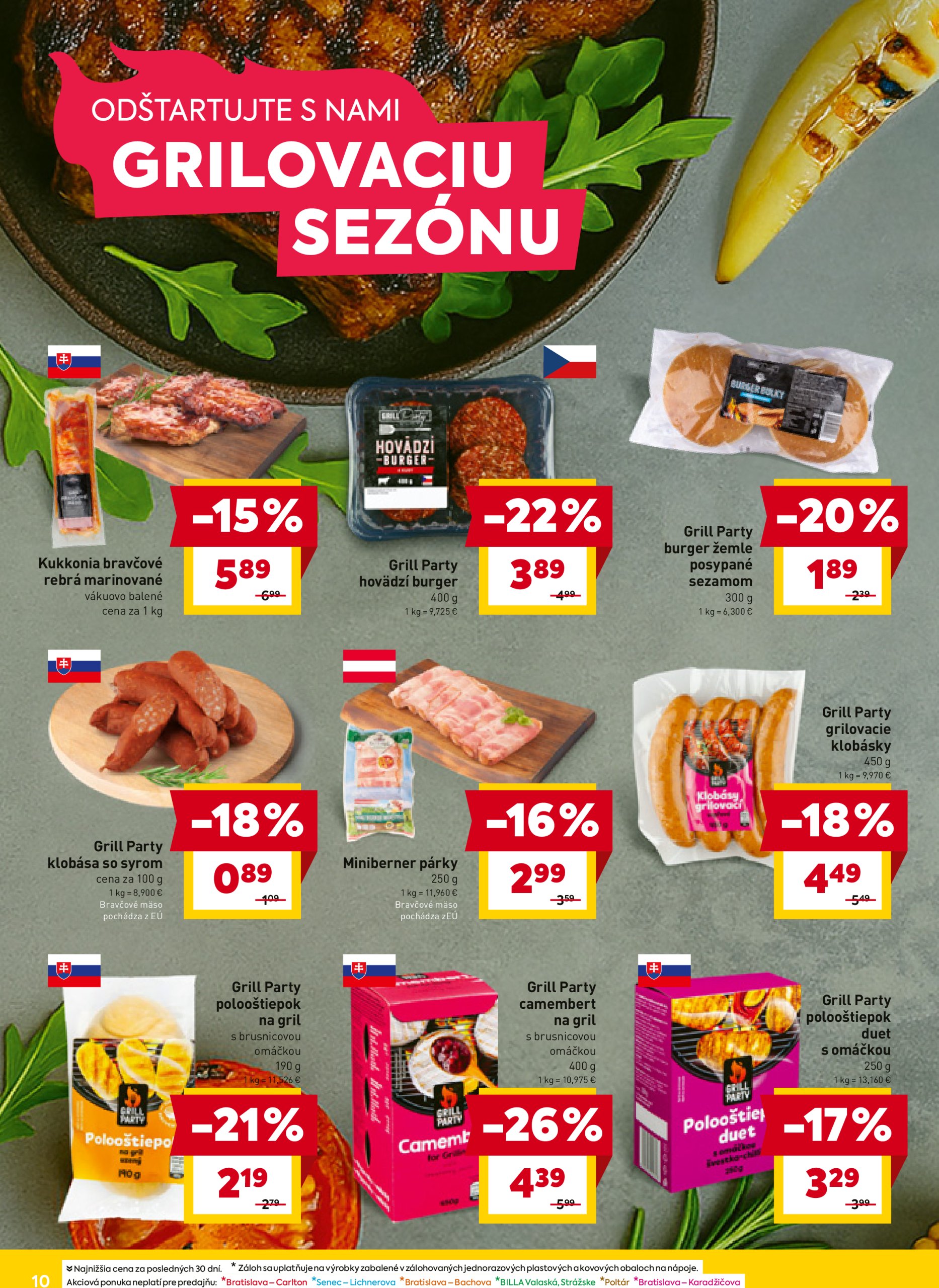 billa - Billa leták platný od 23.04. - 27.04. - page: 10