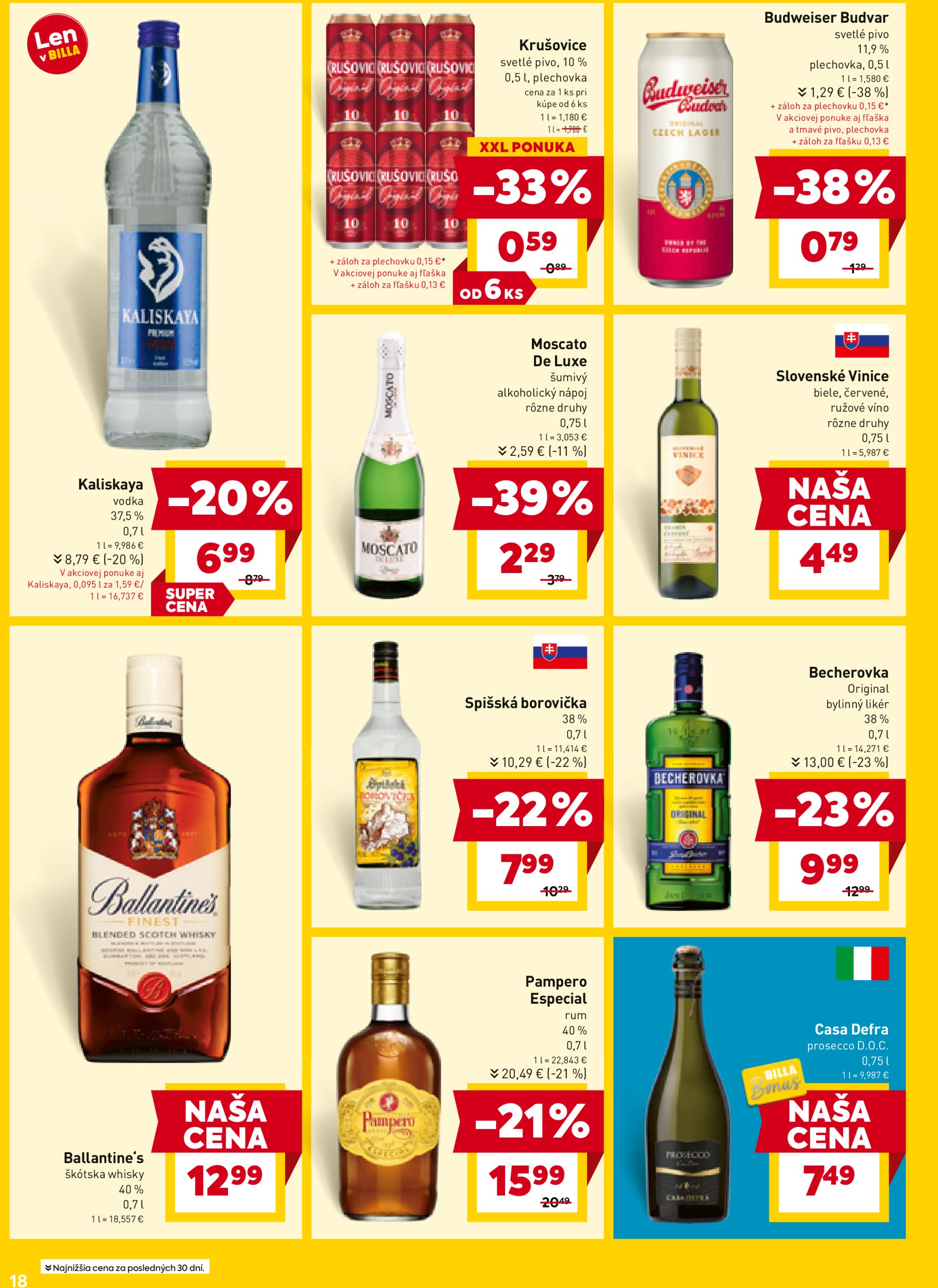 billa - Billa leták platný od 23.04. - 27.04. - page: 18
