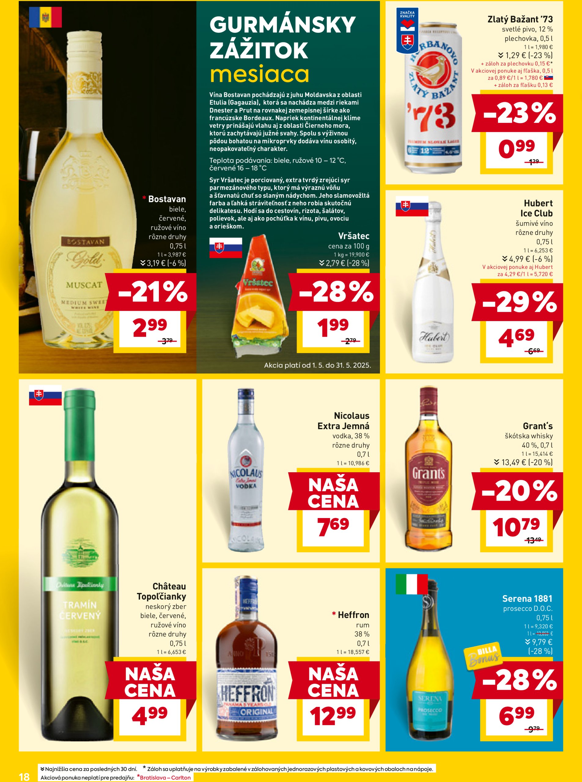 billa - Billa leták platný od 28.04. - 04.05. - page: 18