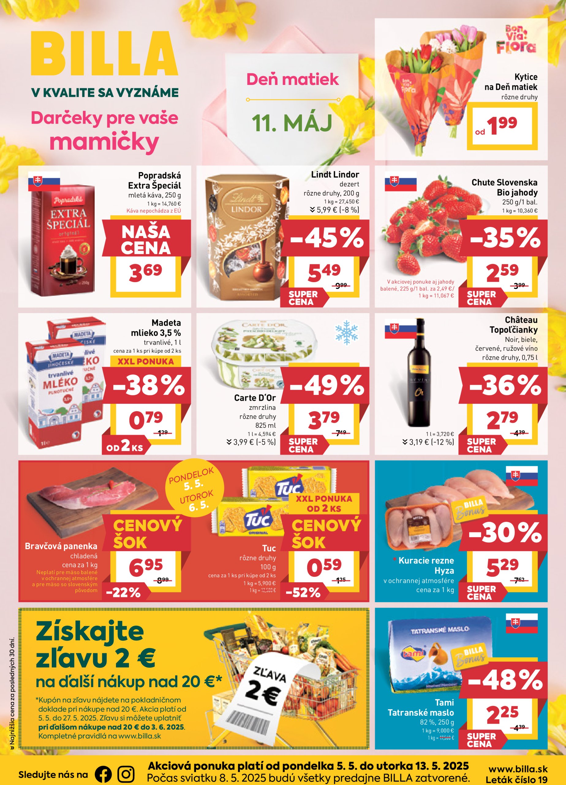 billa - Billa leták platný od 05.05. - 13.05.