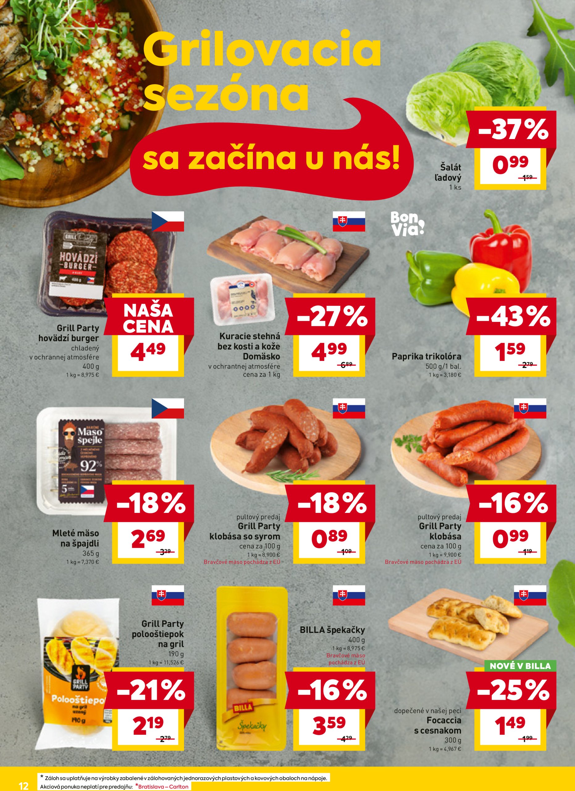 billa - Billa leták platný od 14.05. - 20.05. - page: 12