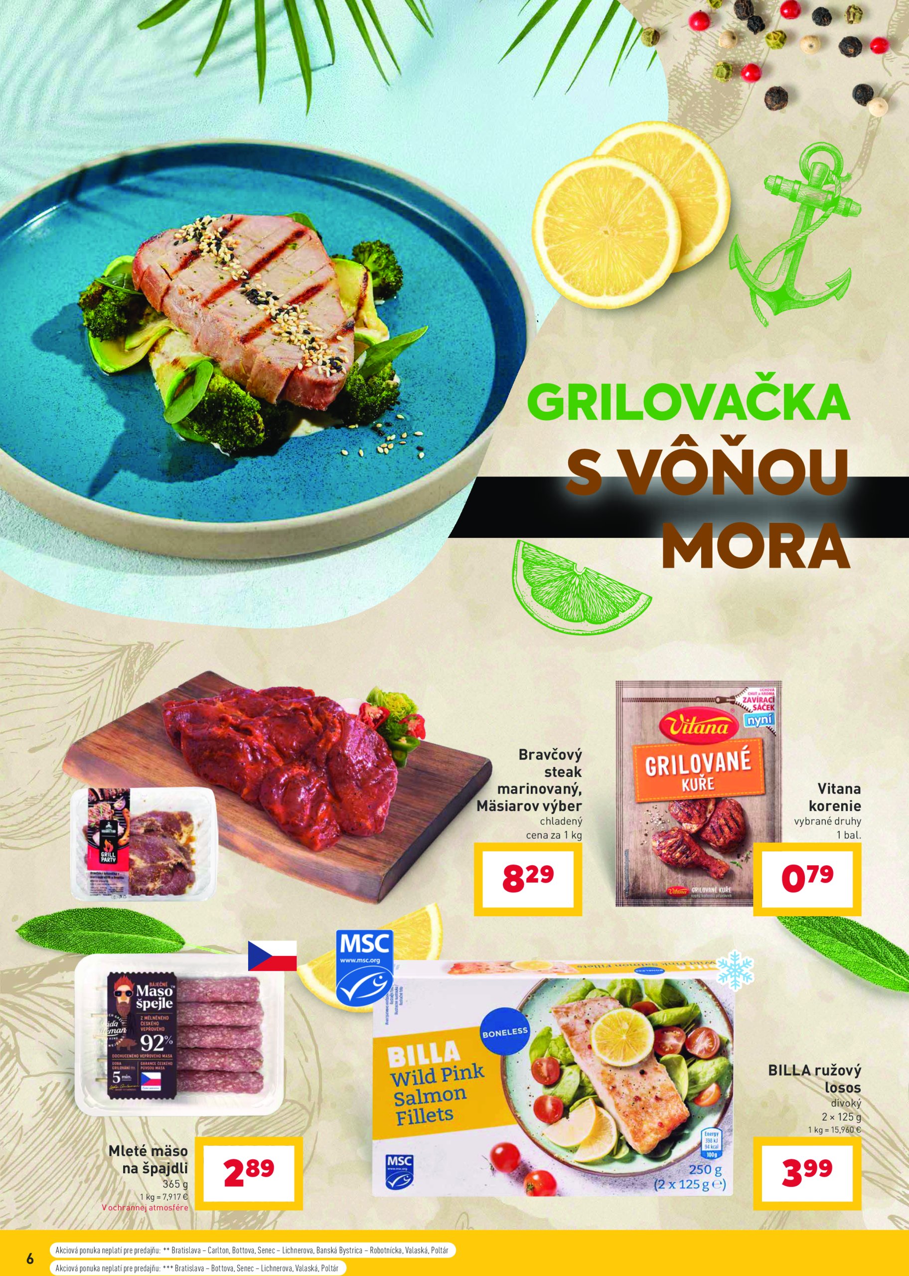 billa - Billa - Grill Garden Party leták platný od 28.05. - 01.07. - page: 6 billa - Billa - Grill Garden Party leták platný od 28.05. - 01.07. - page: 6