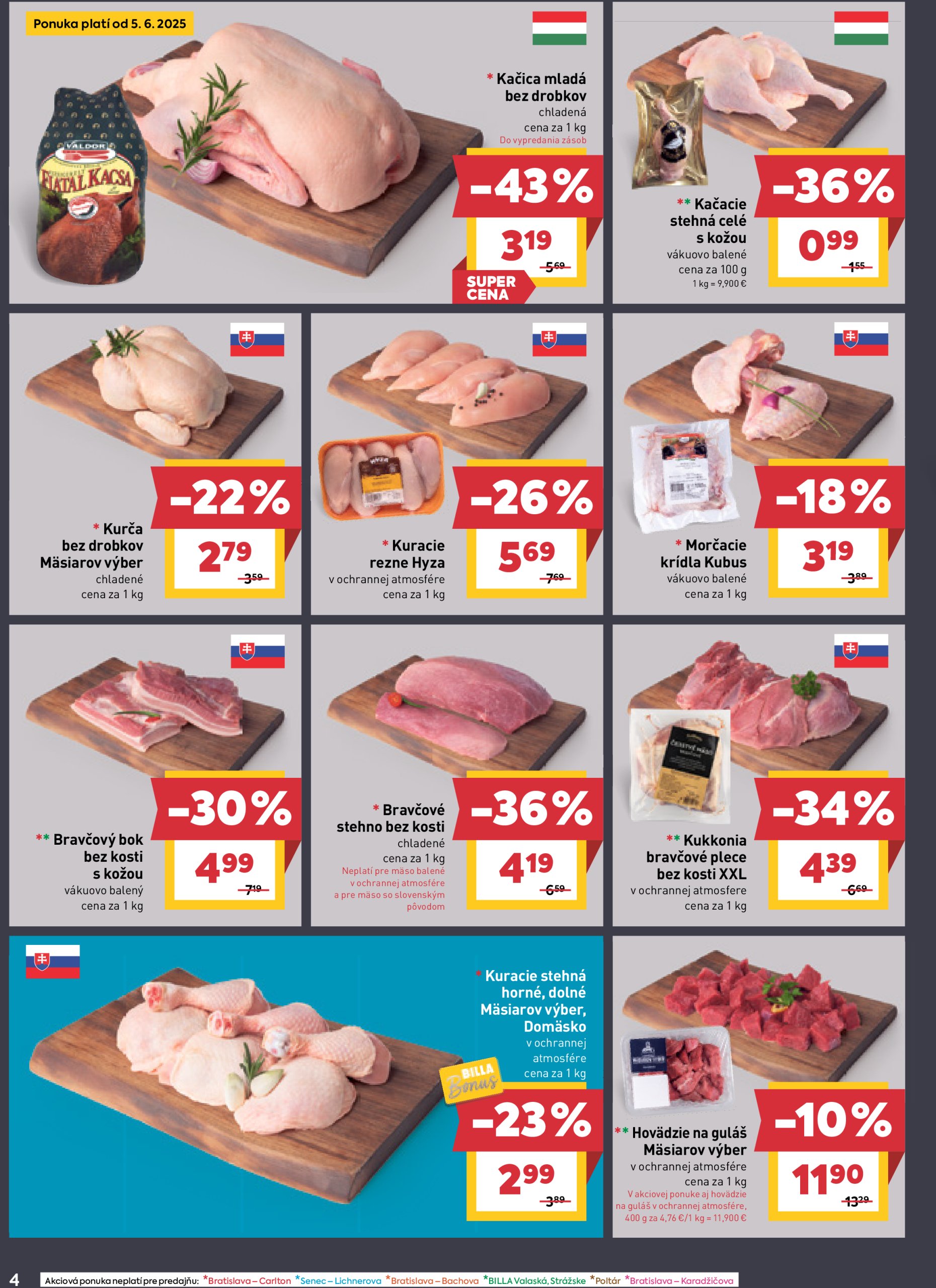 billa - Billa leták platný od 04.06. - 10.06. - page: 4