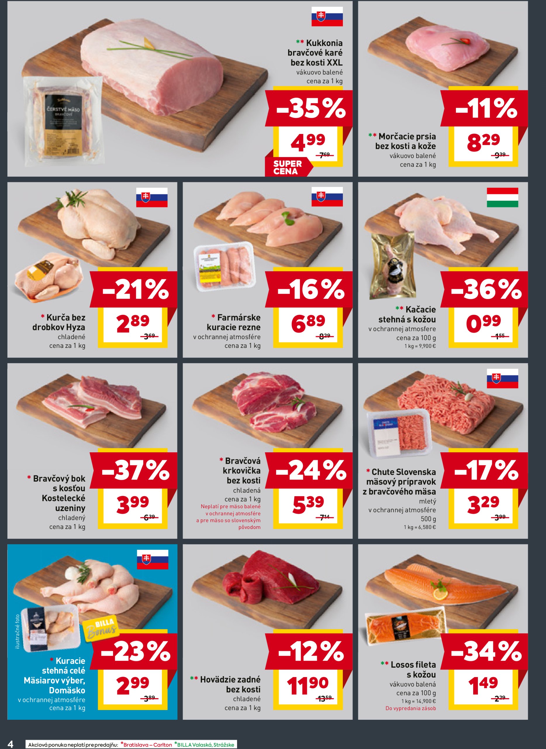billa - Leták Billa platný od 11.06. do 17.06. - page: 4